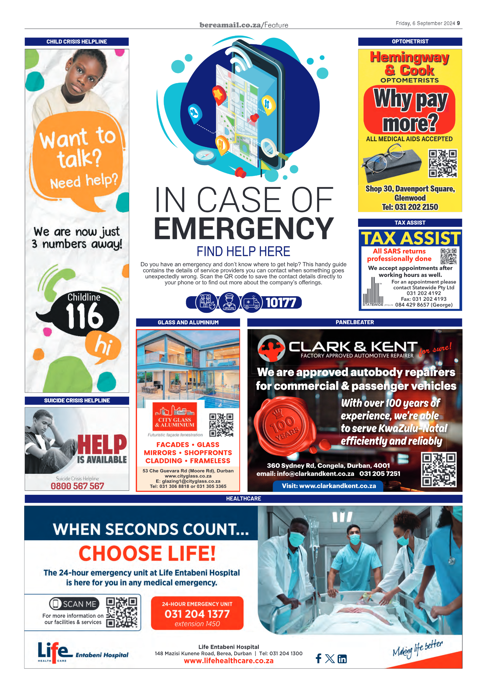 Berea Mail 6 September 2024 page 9