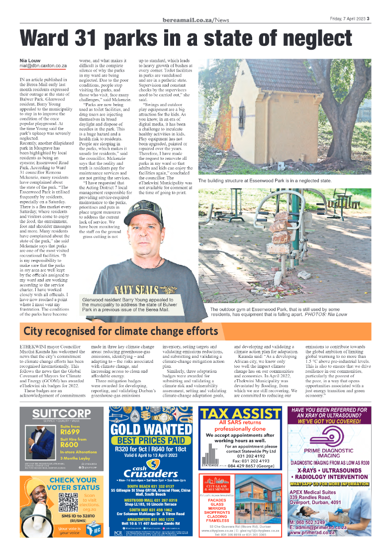 Berea Mail 7 April 2023 page 3