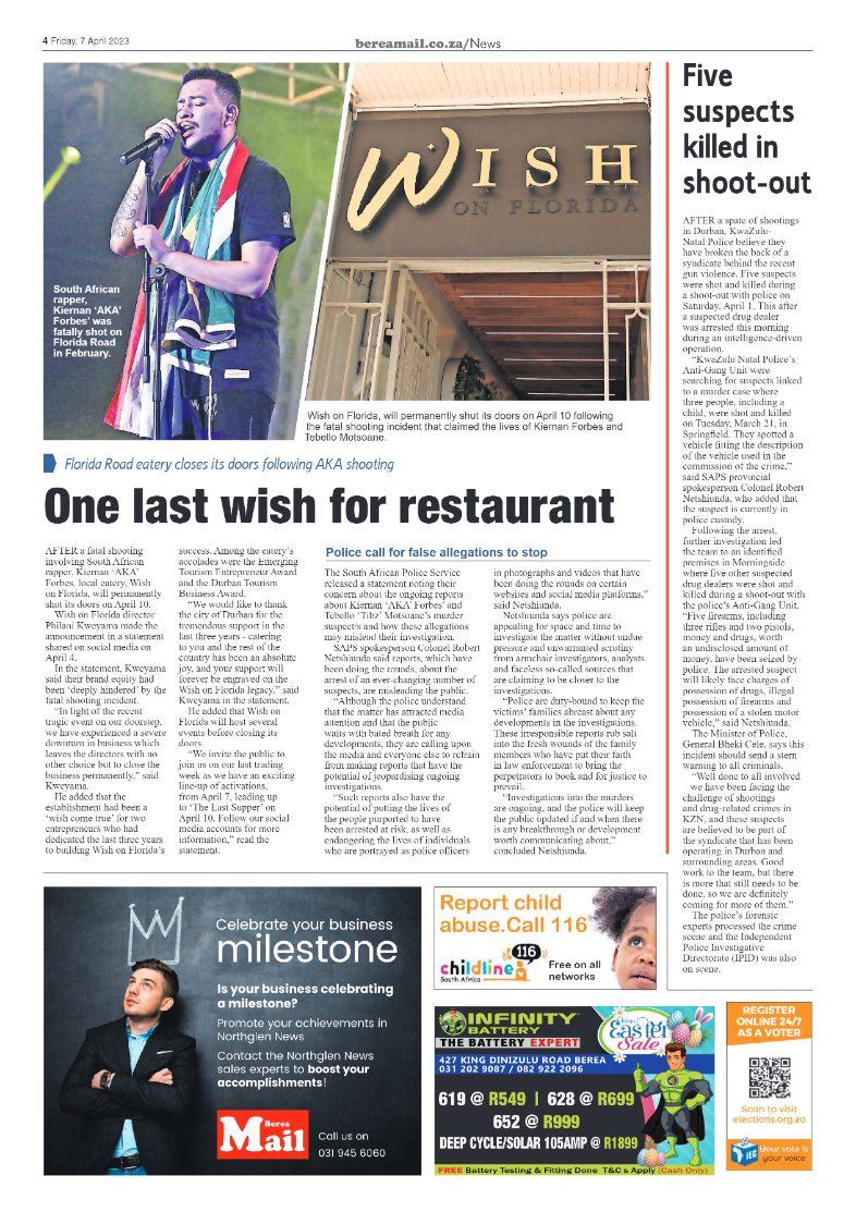 Berea Mail 7 April 2023 page 4