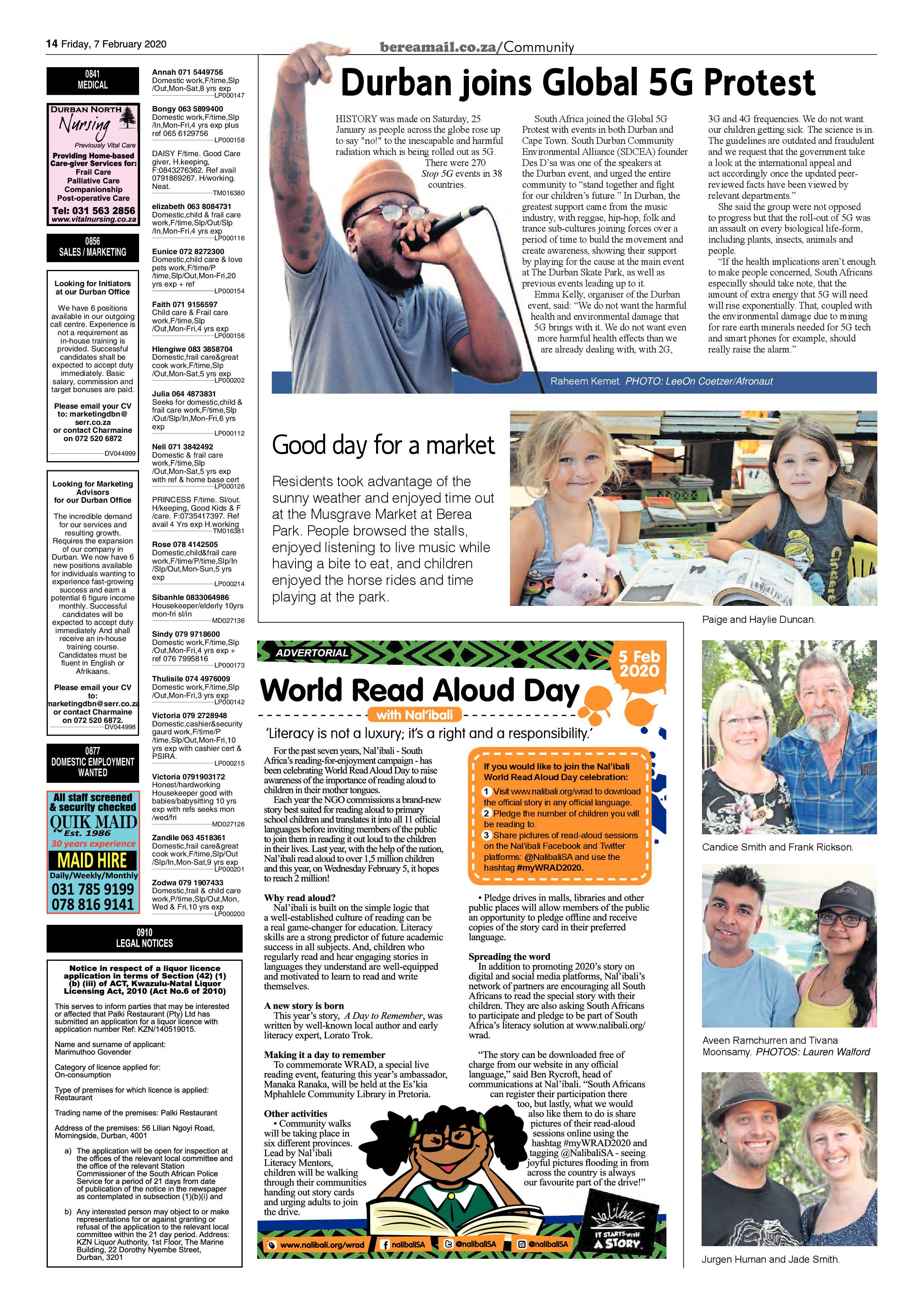 Berea Mail 7 February 2020 page 14