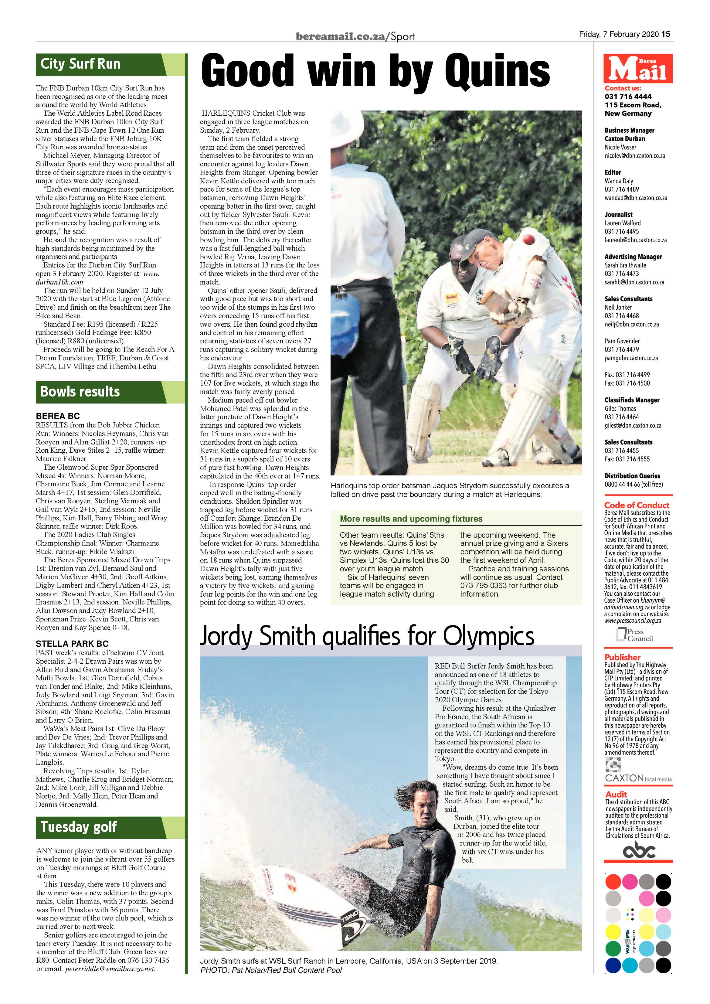 Berea Mail 7 February 2020 page 15
