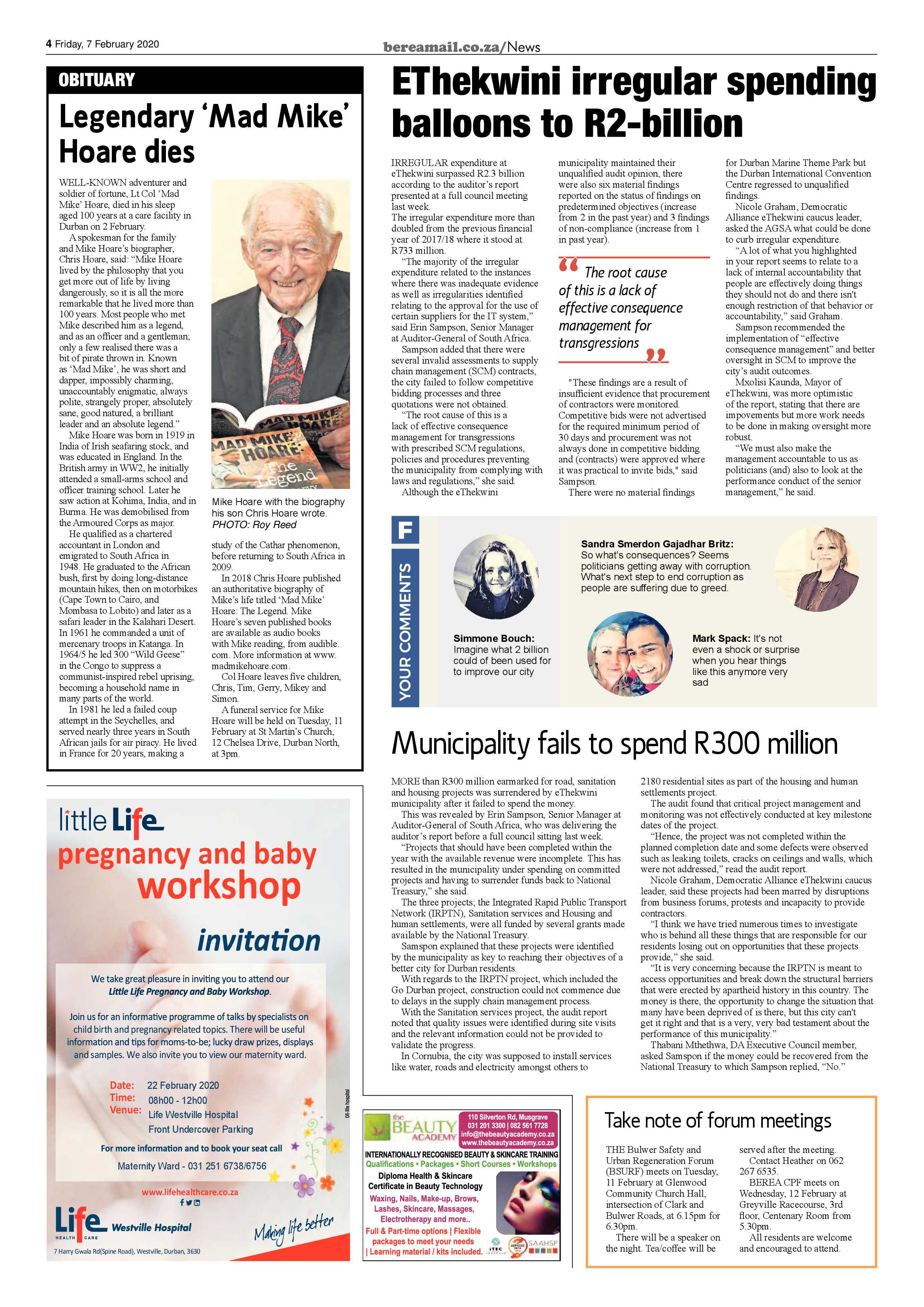 Berea Mail 7 February 2020 page 4