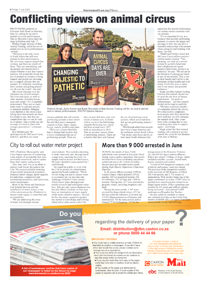Berea Mail 7 July 2023 page 4