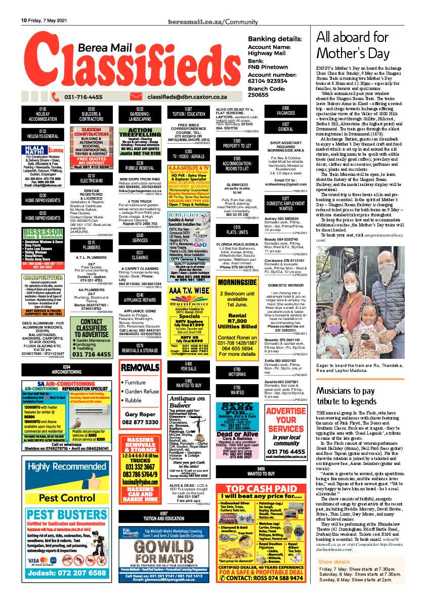 Berea Mail 7 May 2021 page 10