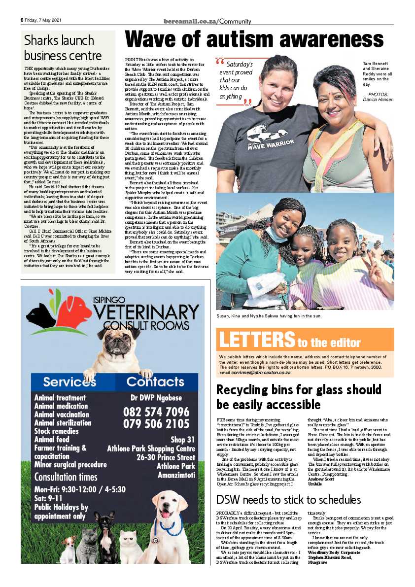 Berea Mail 7 May 2021 page 6