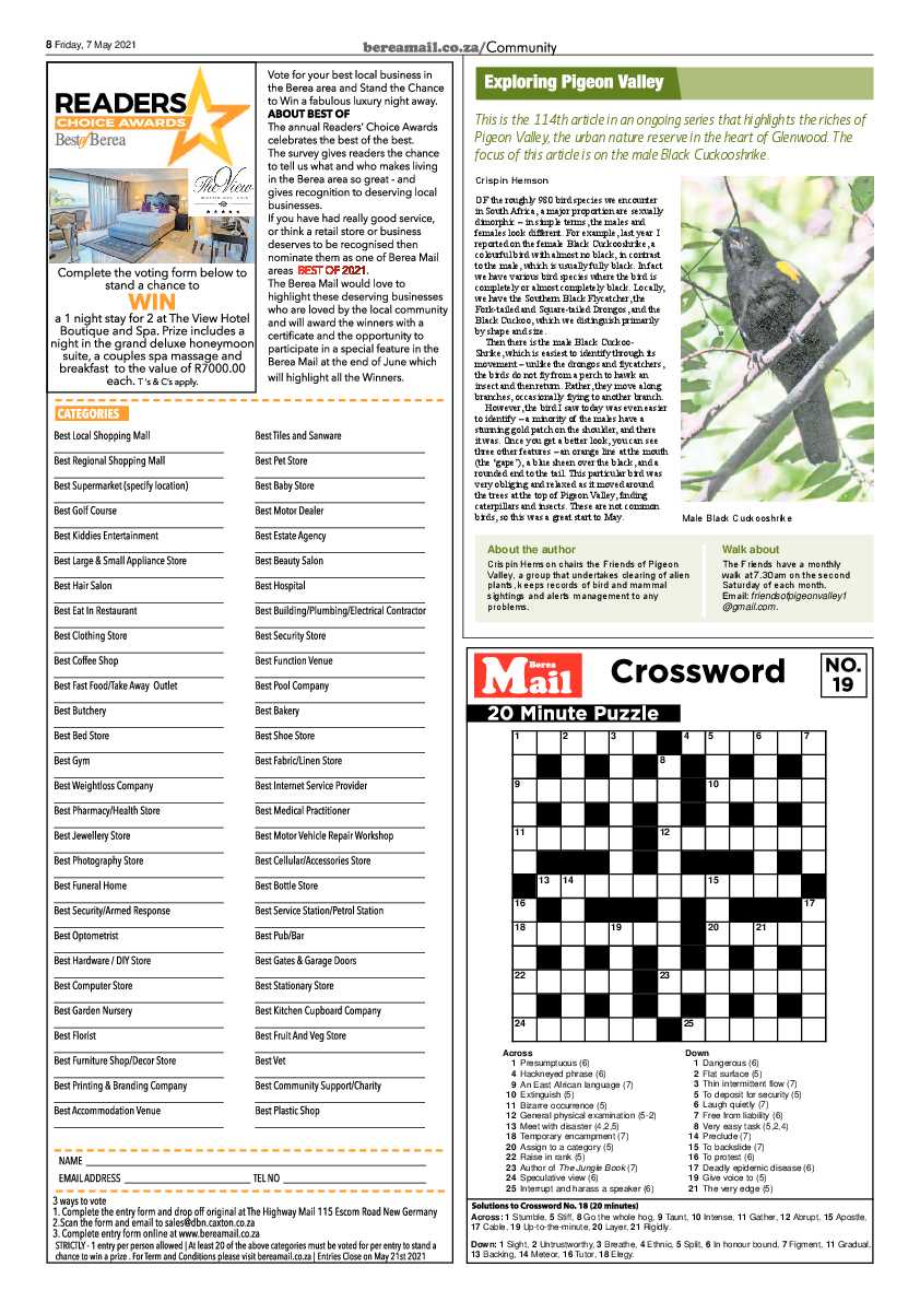 Berea Mail 7 May 2021 page 8