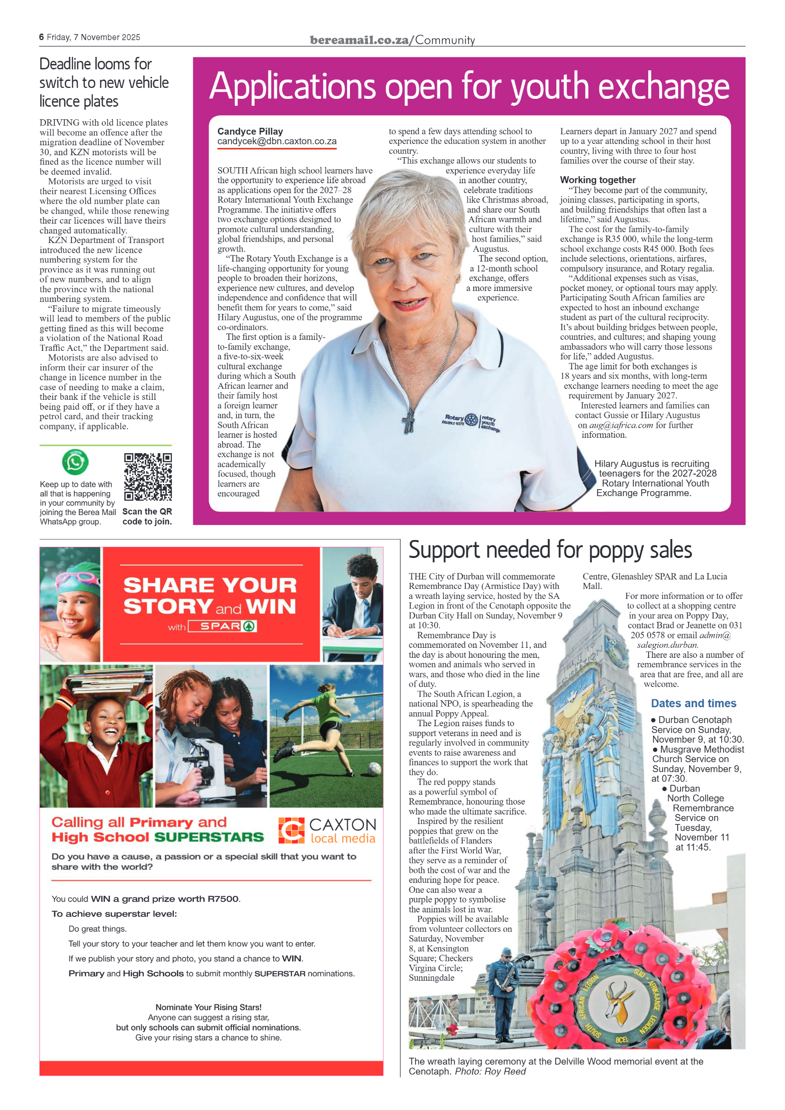 Berea Mail 7 November 2025 page 6