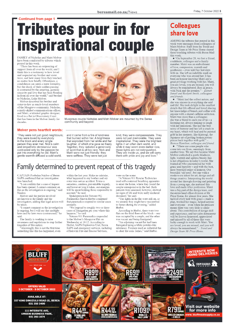 Berea Mail 7 October 2022 page 3