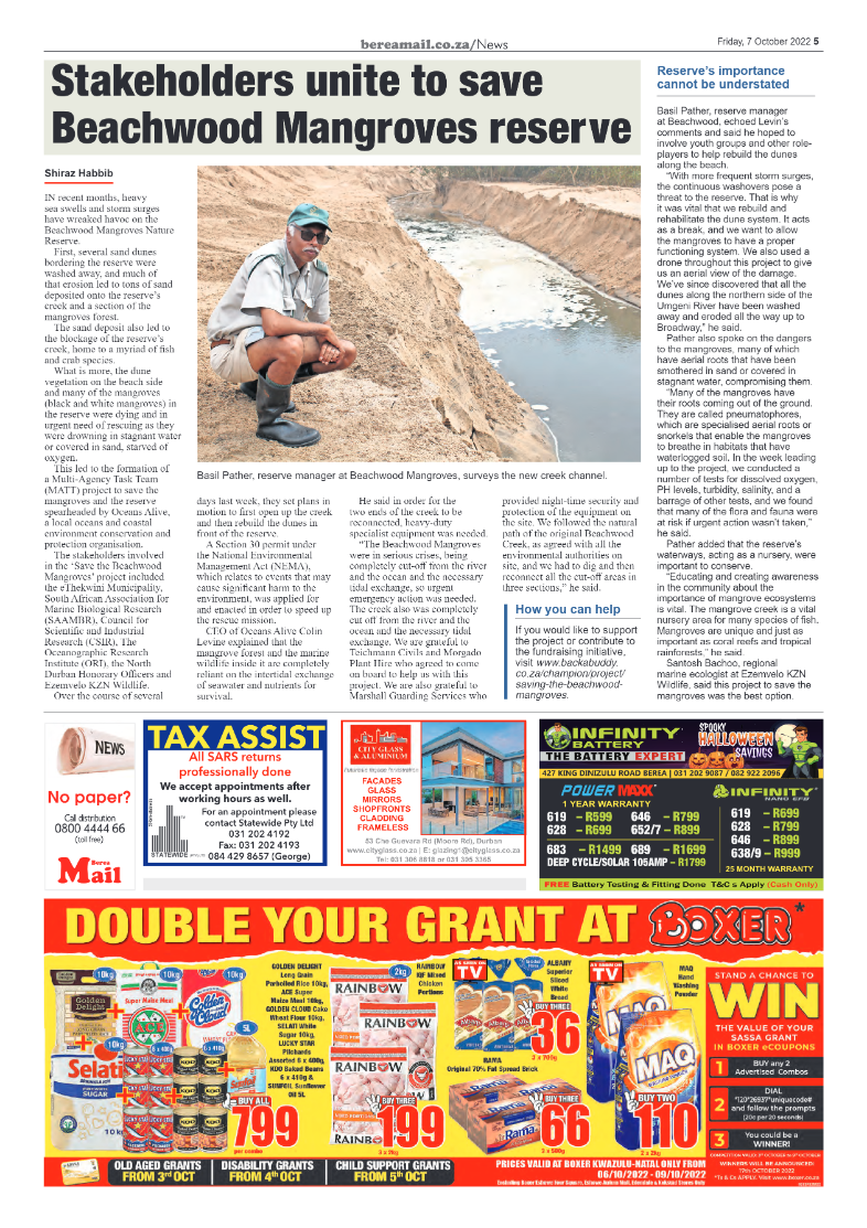 Berea Mail 7 October 2022 page 5