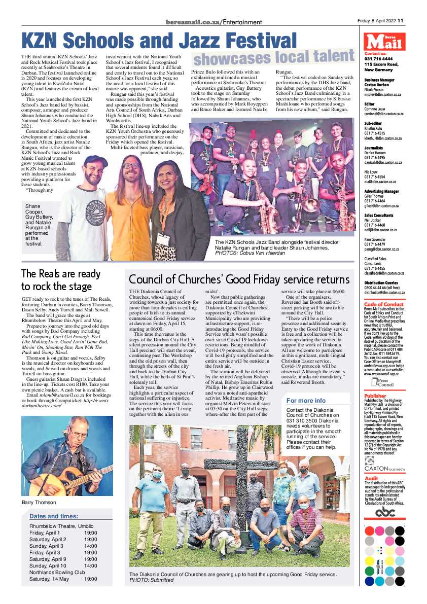 Berea Mail 8 April 2022 page 11