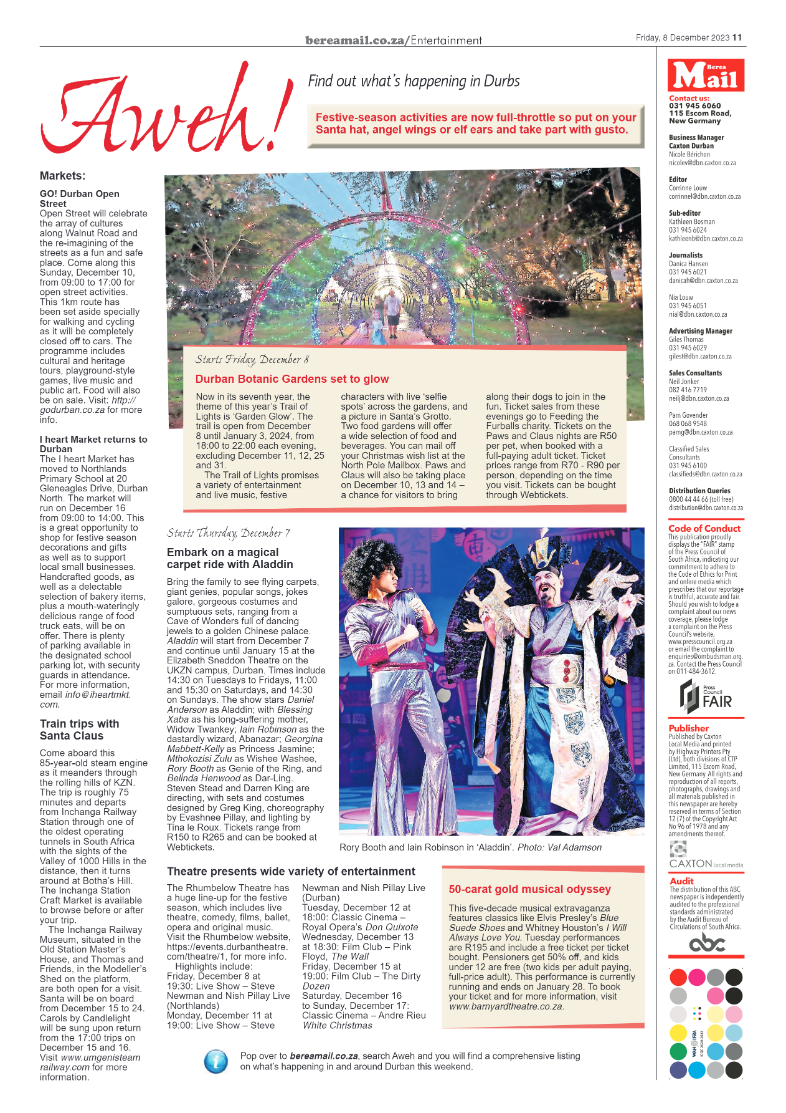 Berea Mail 8 December 2023 page 11