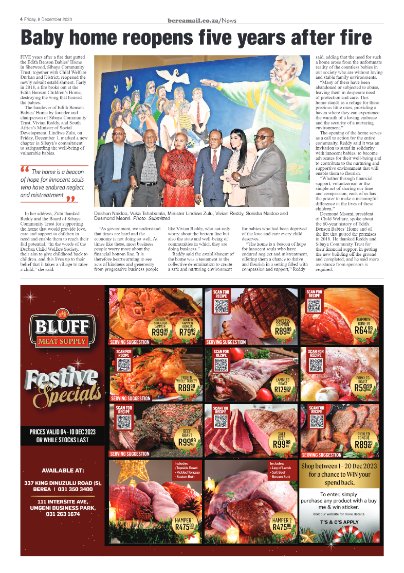 Berea Mail 8 December 2023 page 4