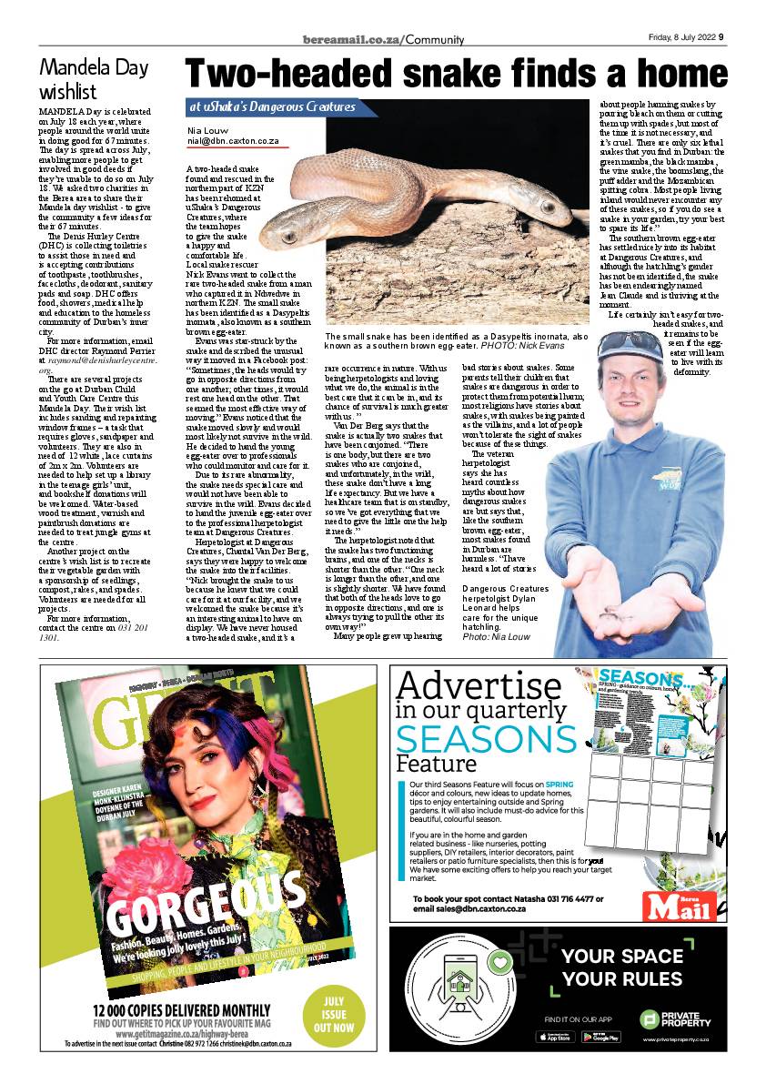 Berea Mail 8 July 2022 page 9