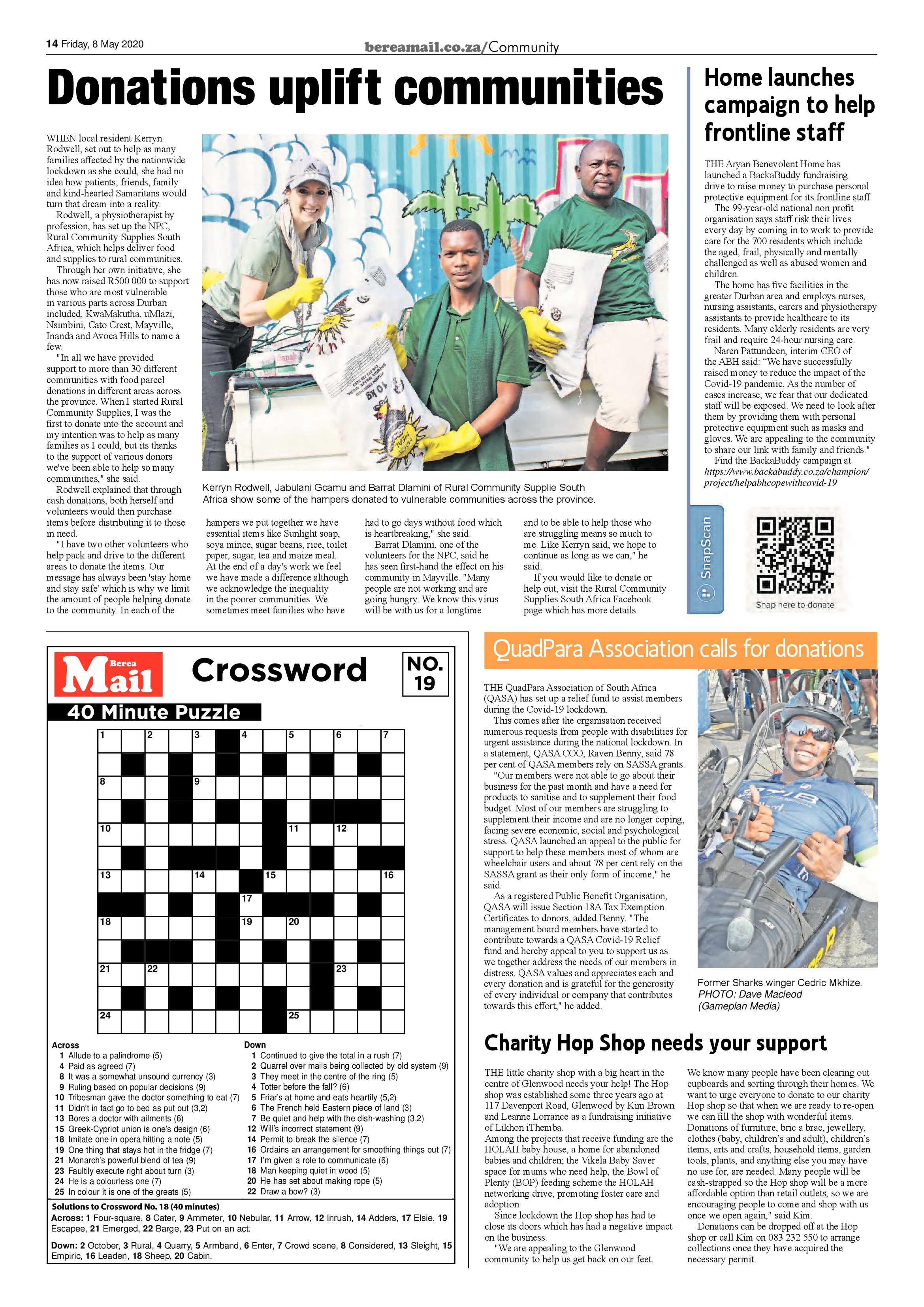 Berea Mail 8 May 2020 page 14