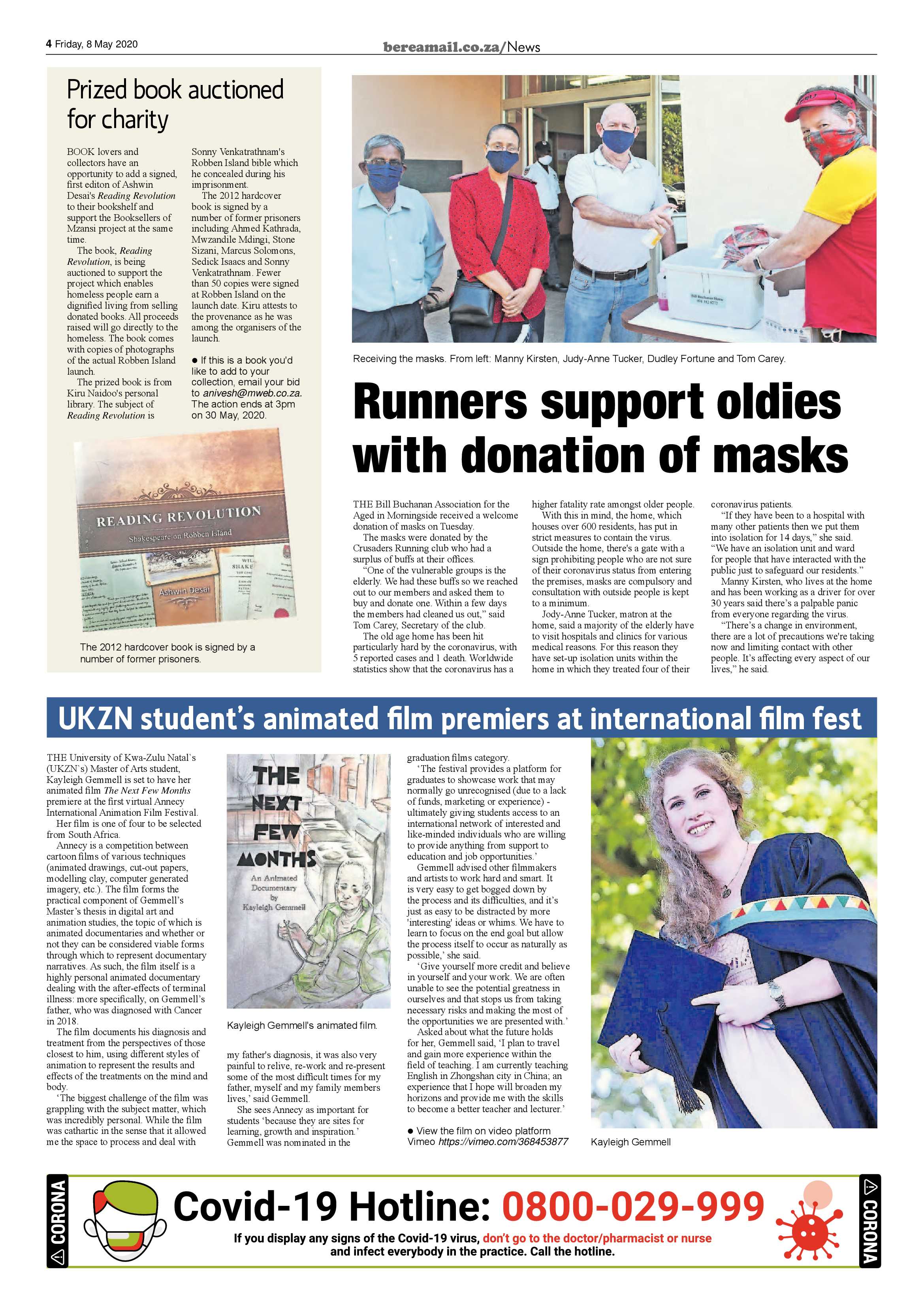 Berea Mail 8 May 2020 page 4