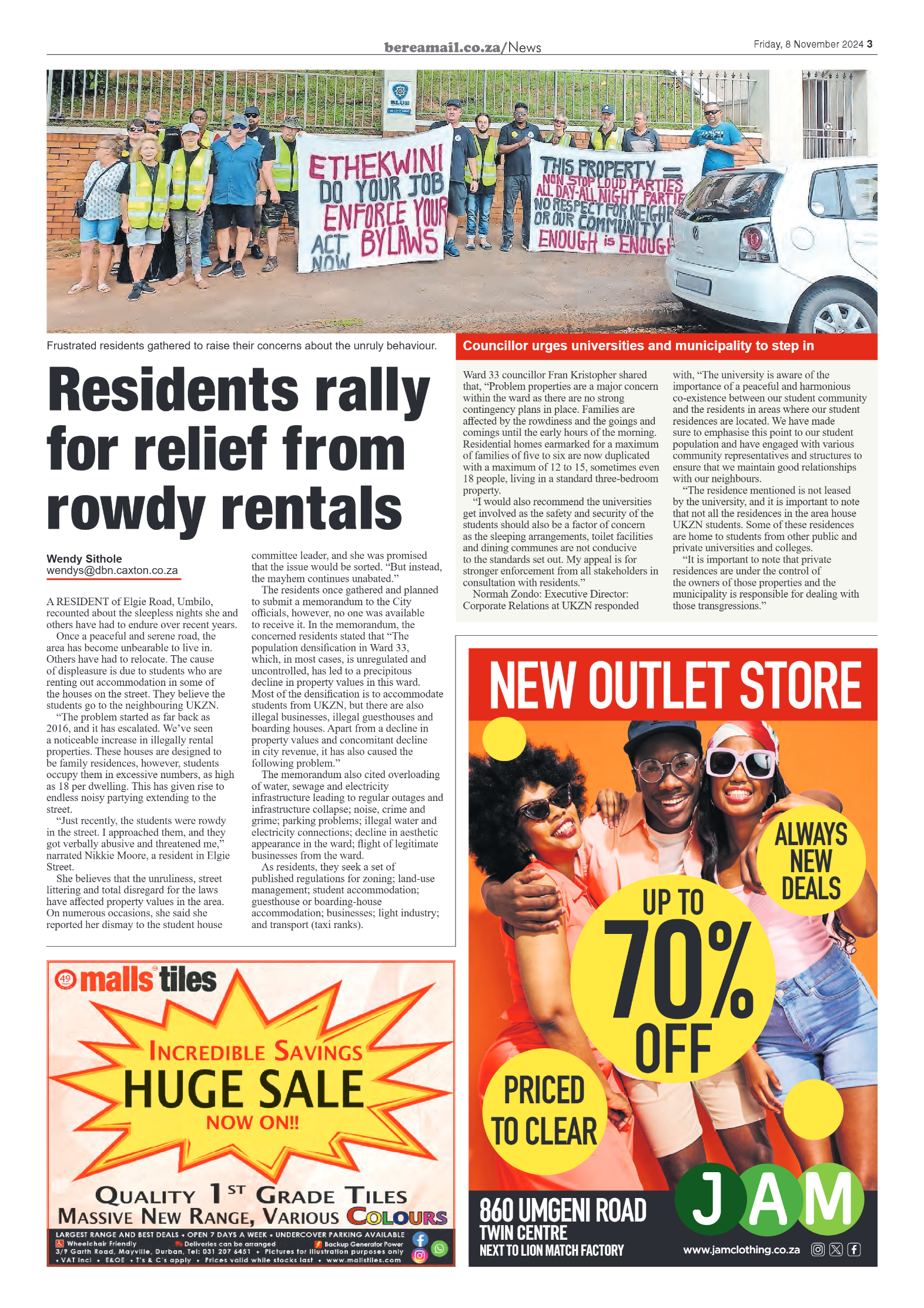 Berea Mail 8 November 2024 page 3