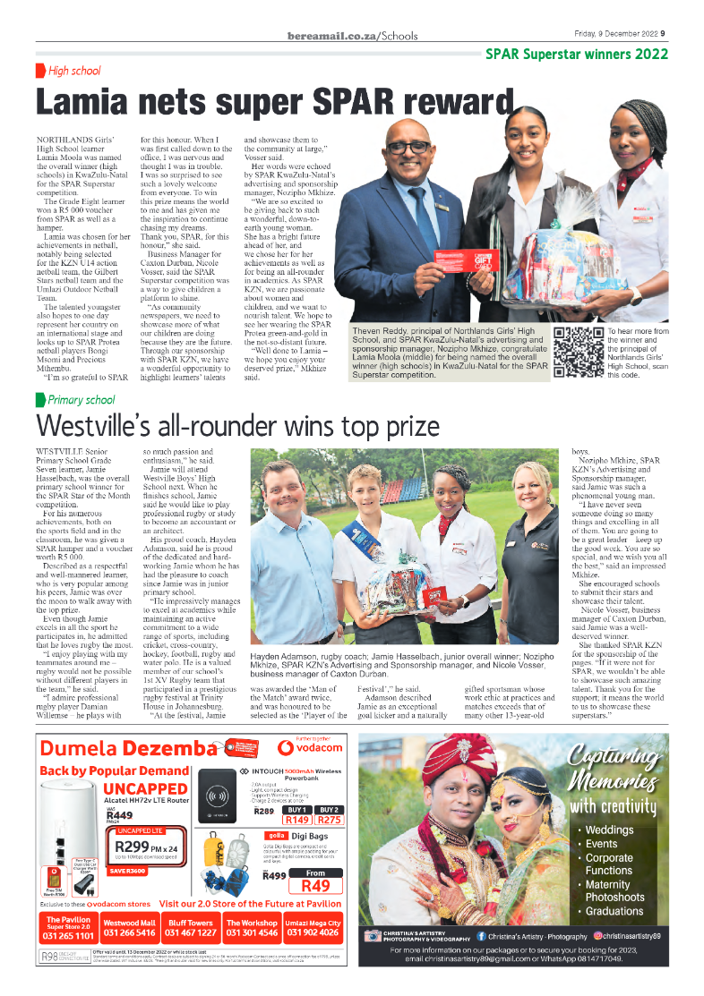 Berea Mail 9 December 2022 page 9