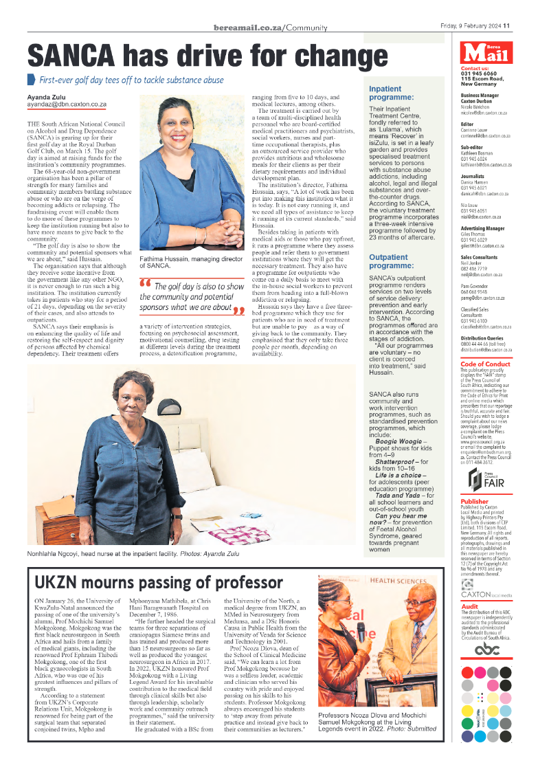 Berea Mail 9 February 2024 page 11