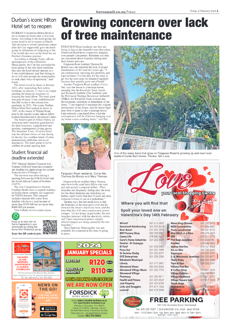 Berea Mail 9 February 2024 page 3