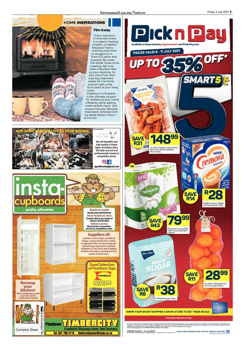Berea Mail 9 July 2021 page 9