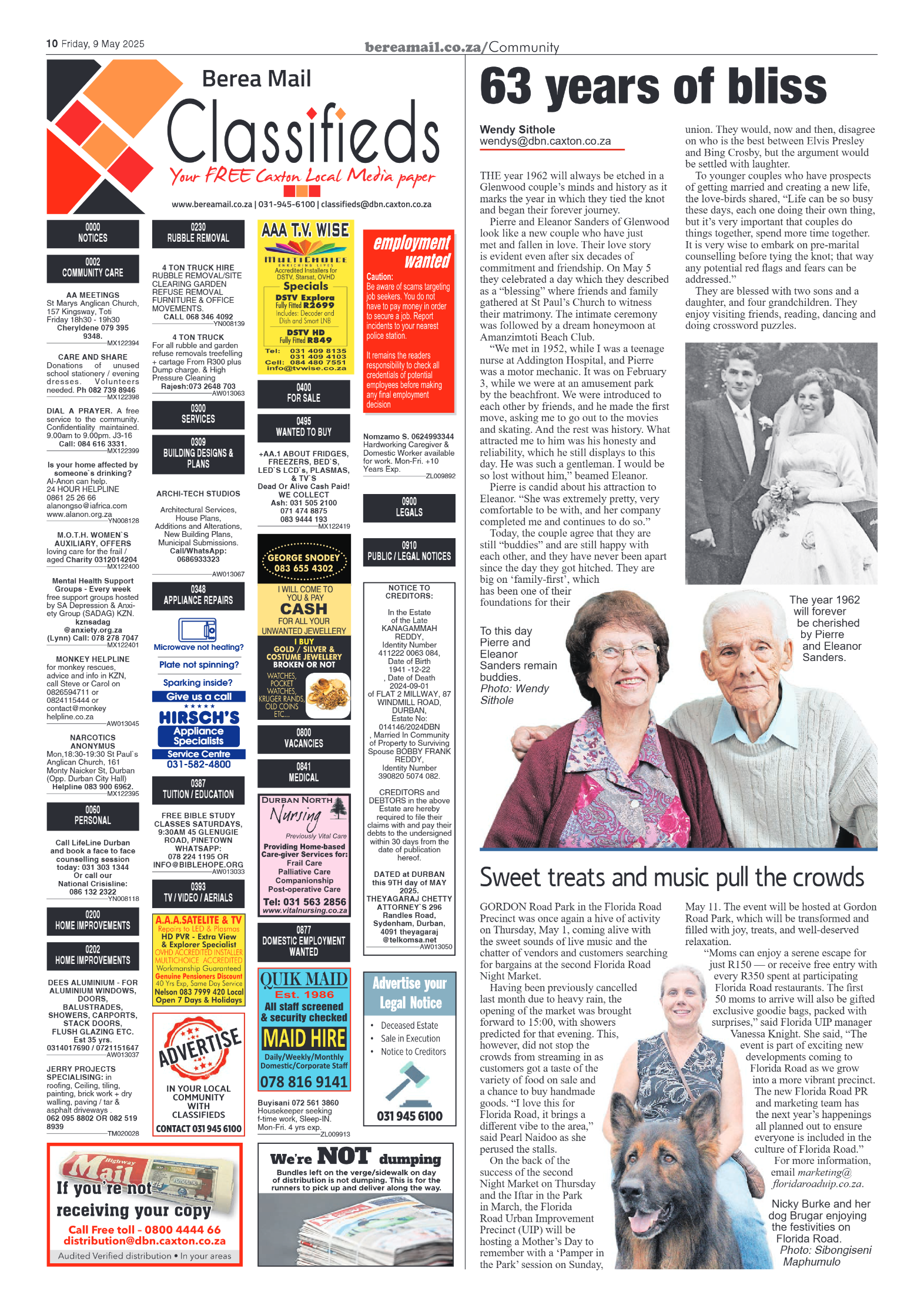 Berea Mail 9 May 2025 page 10