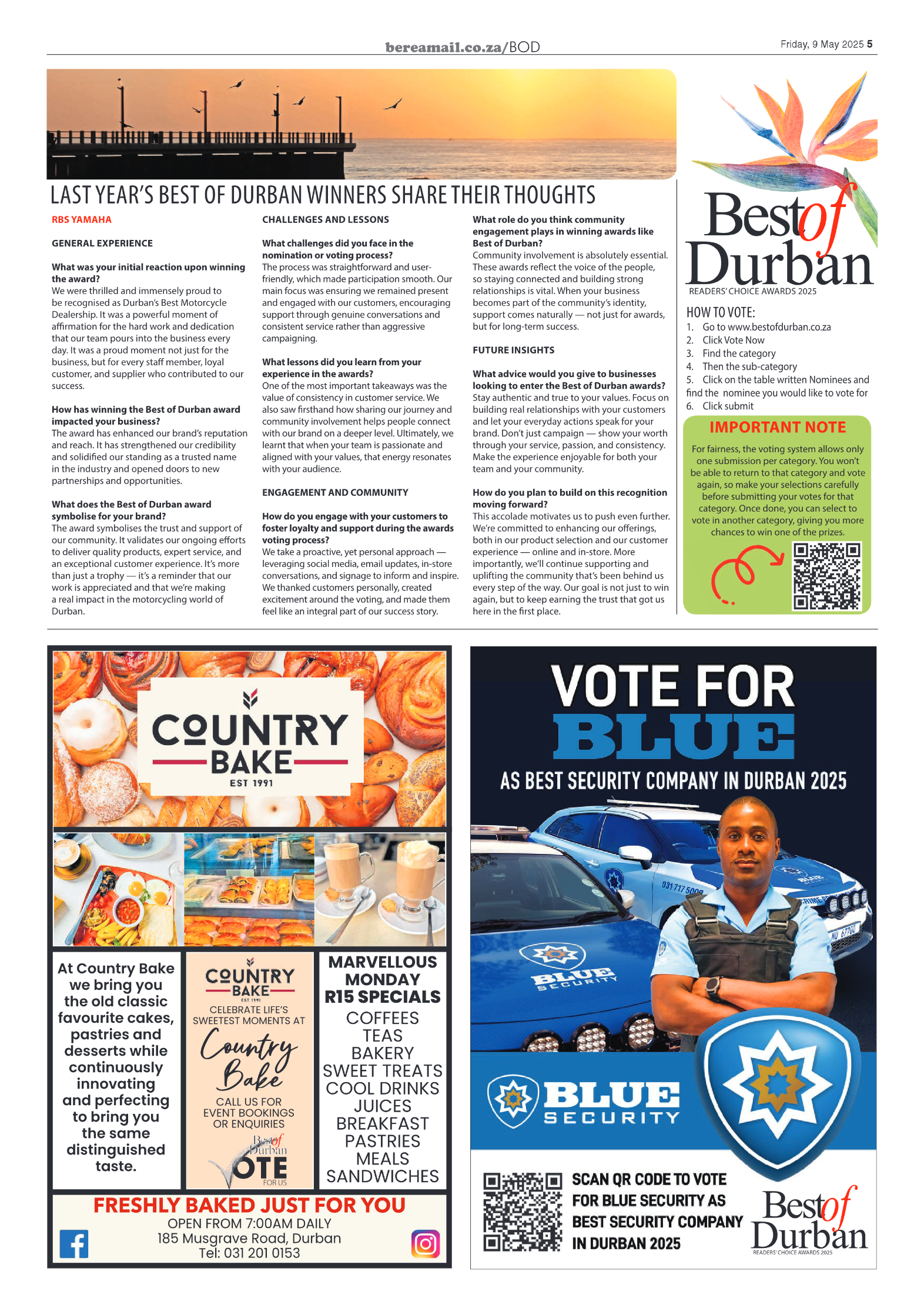 Berea Mail 9 May 2025 page 5