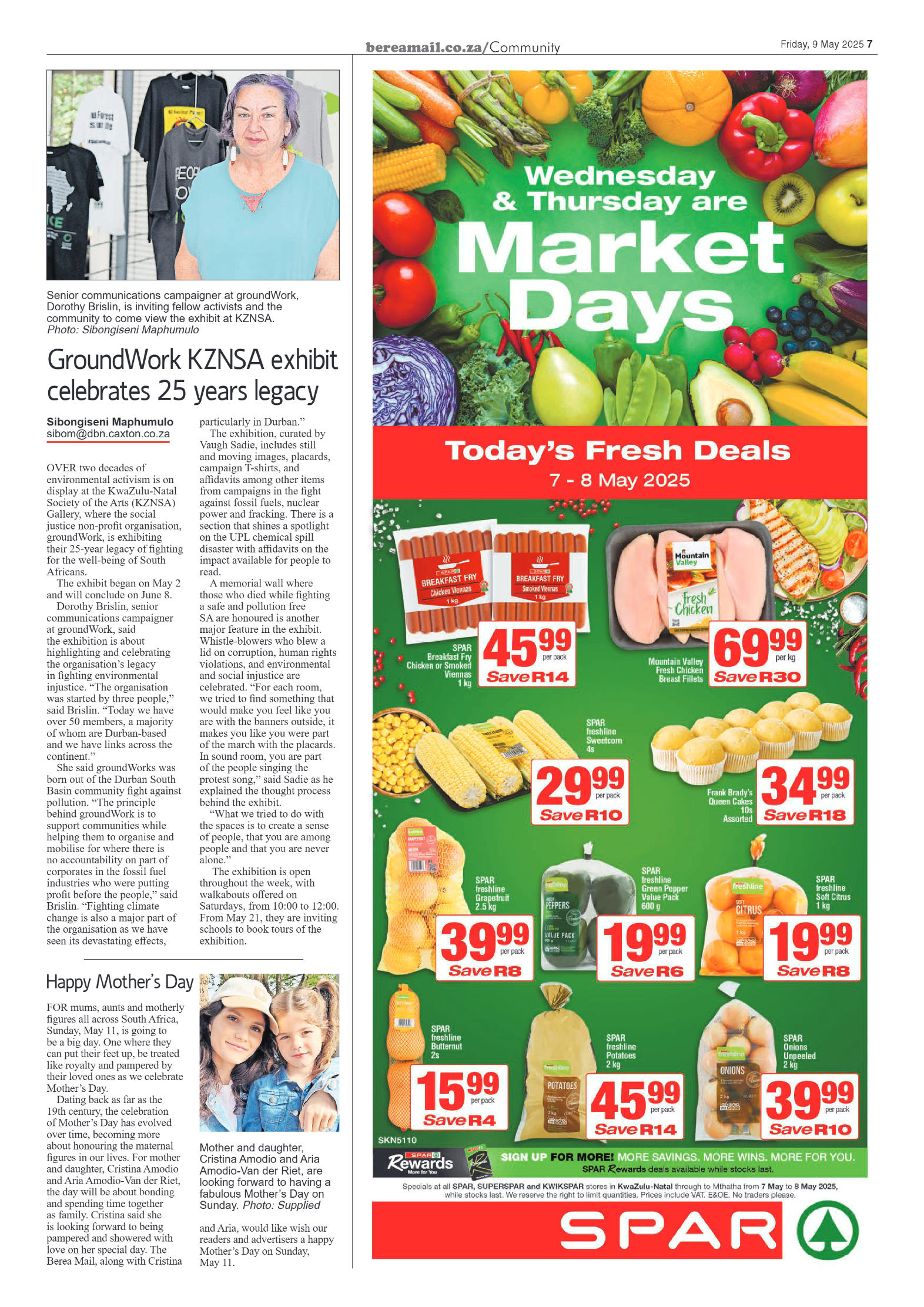 Berea Mail 9 May 2025 page 7