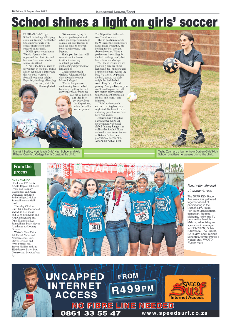 Berea Mail 9 September 2022 page 16