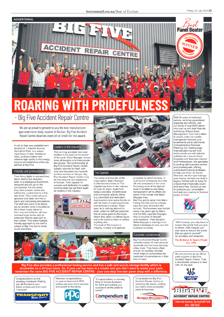 Berea Best of Durban 2024 page 13