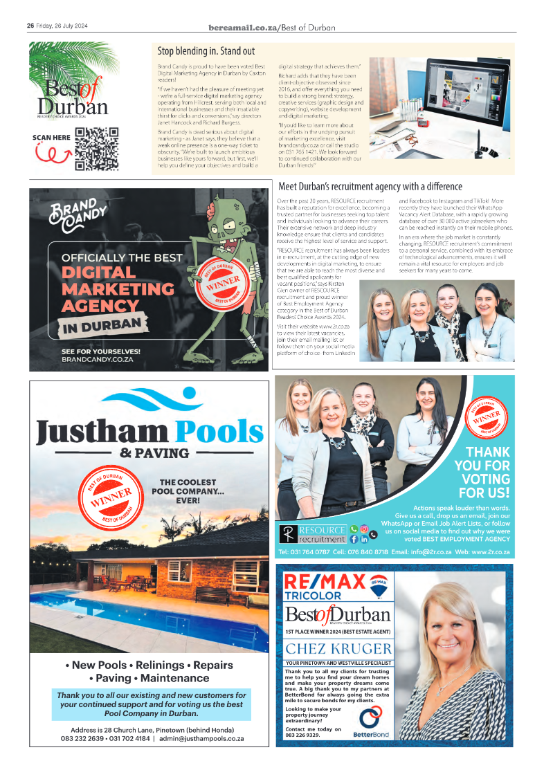 Berea Best of Durban 2024 page 16