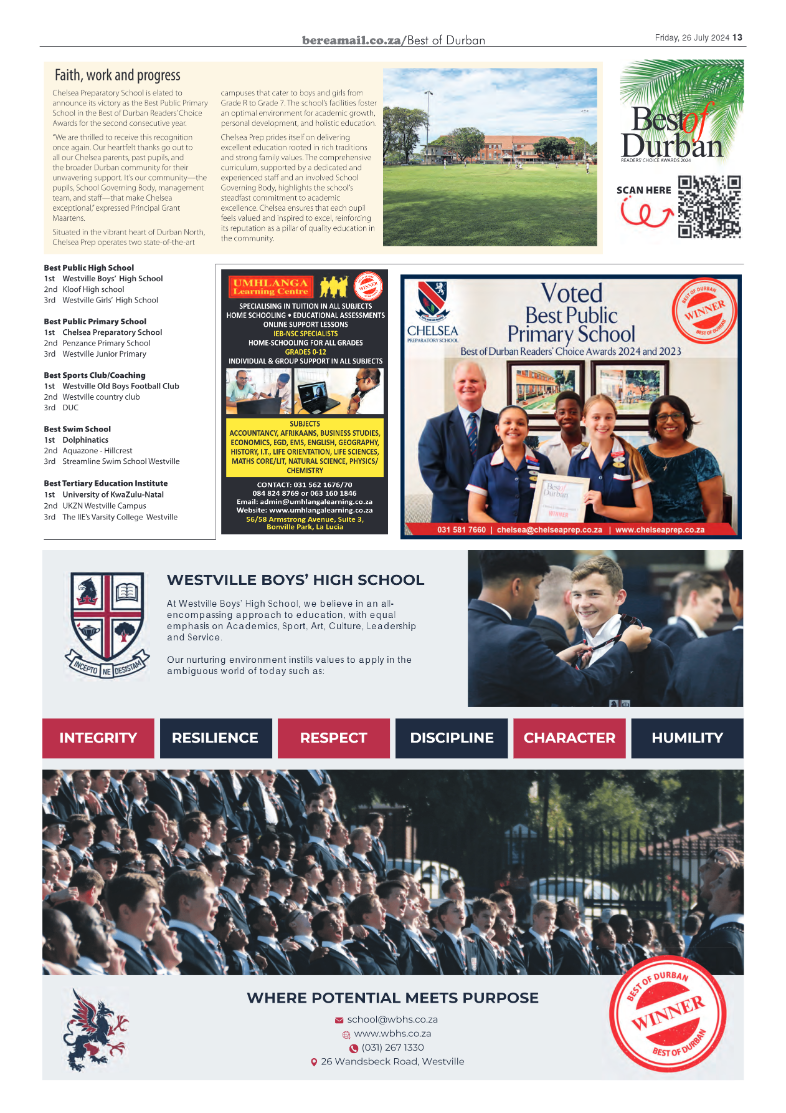 Berea Best of Durban 2024 page 3