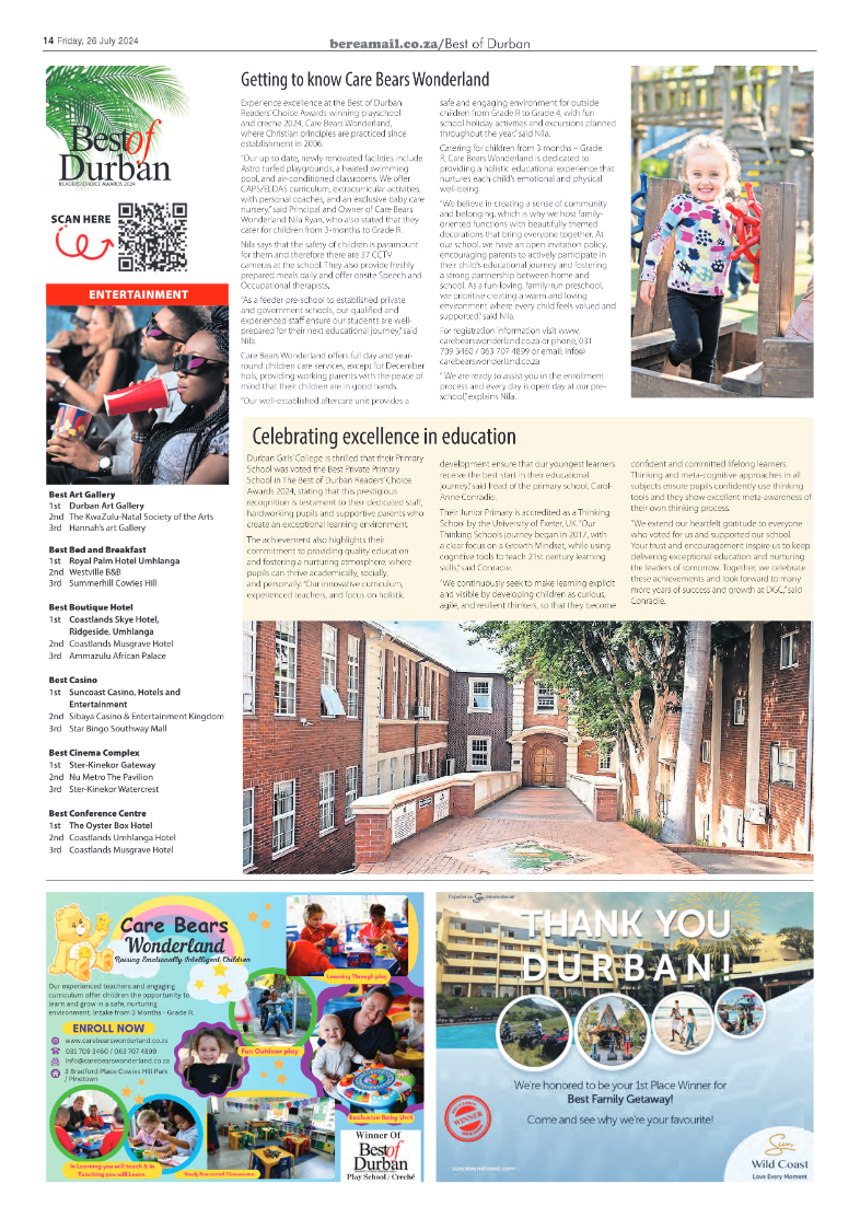 Berea Best of Durban 2024 page 4