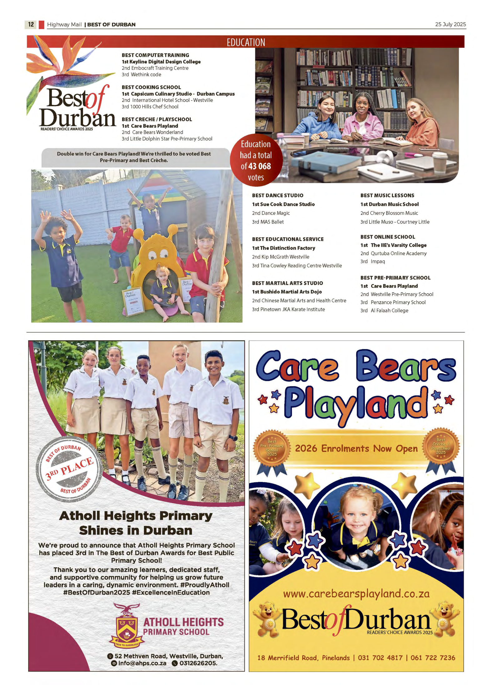 Best of Durban HWM 2025 page 2