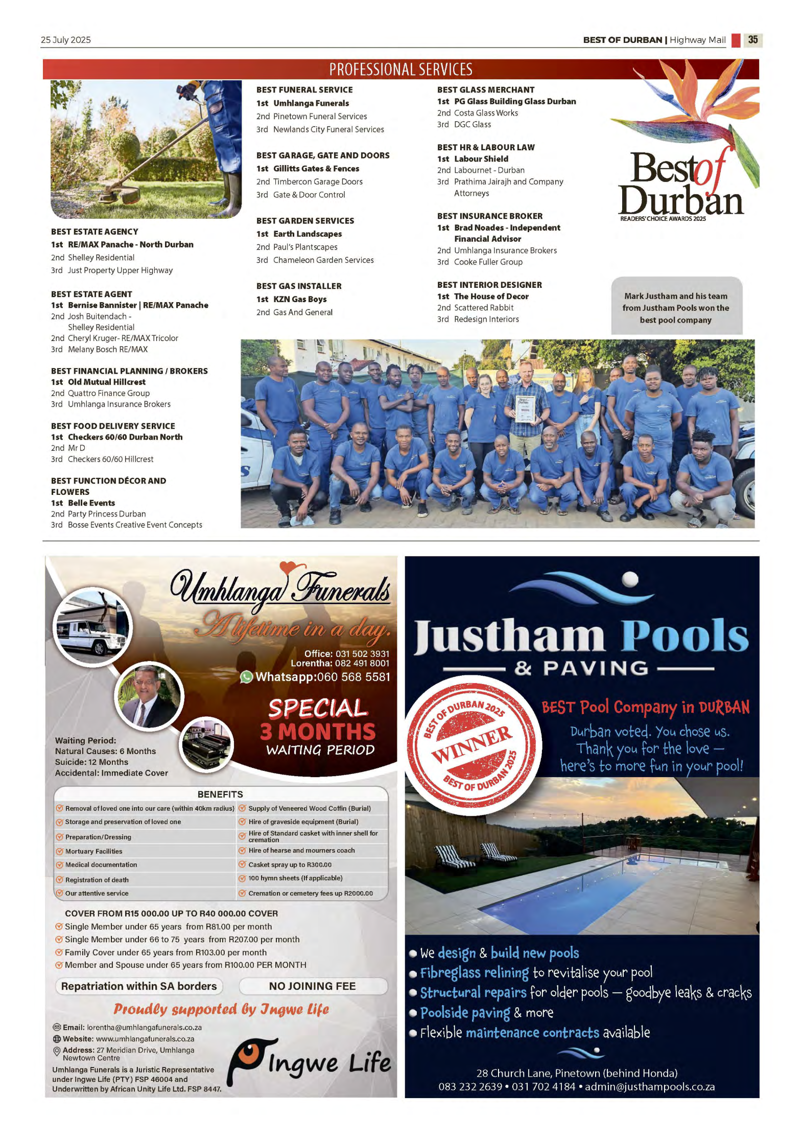 Best of Durban HWM 2025 page 25