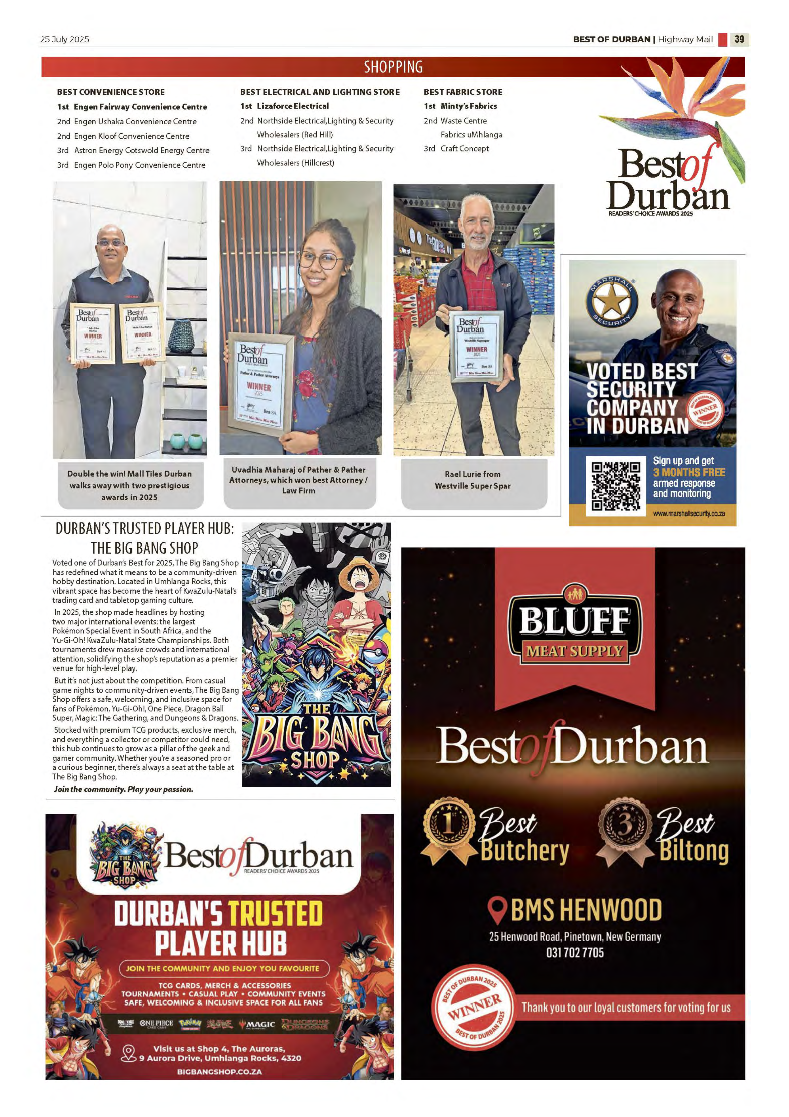 Best of Durban HWM 2025 page 29