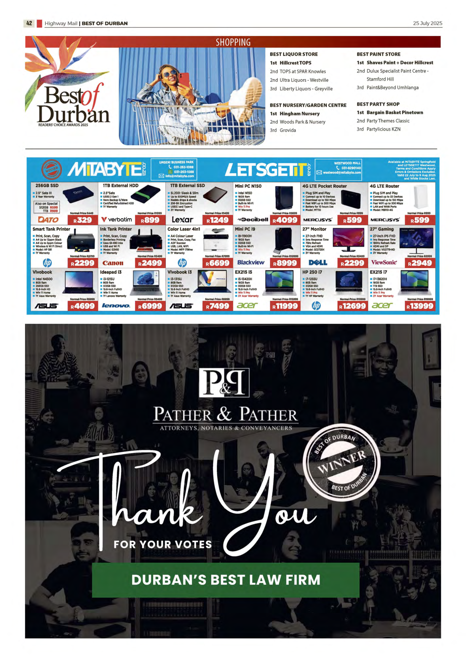 Best of Durban HWM 2025 page 32