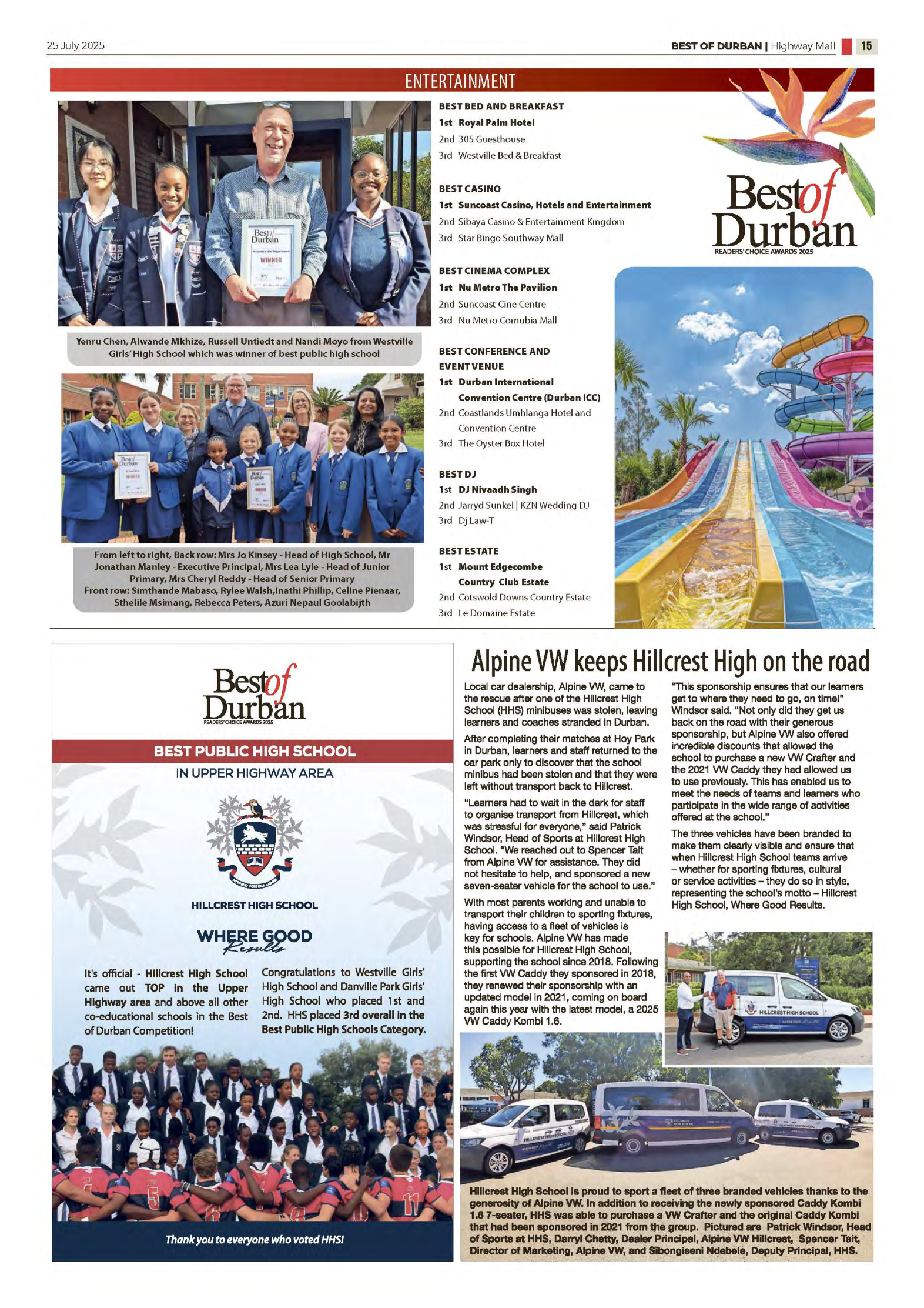 Best of Durban HWM 2025 page 5