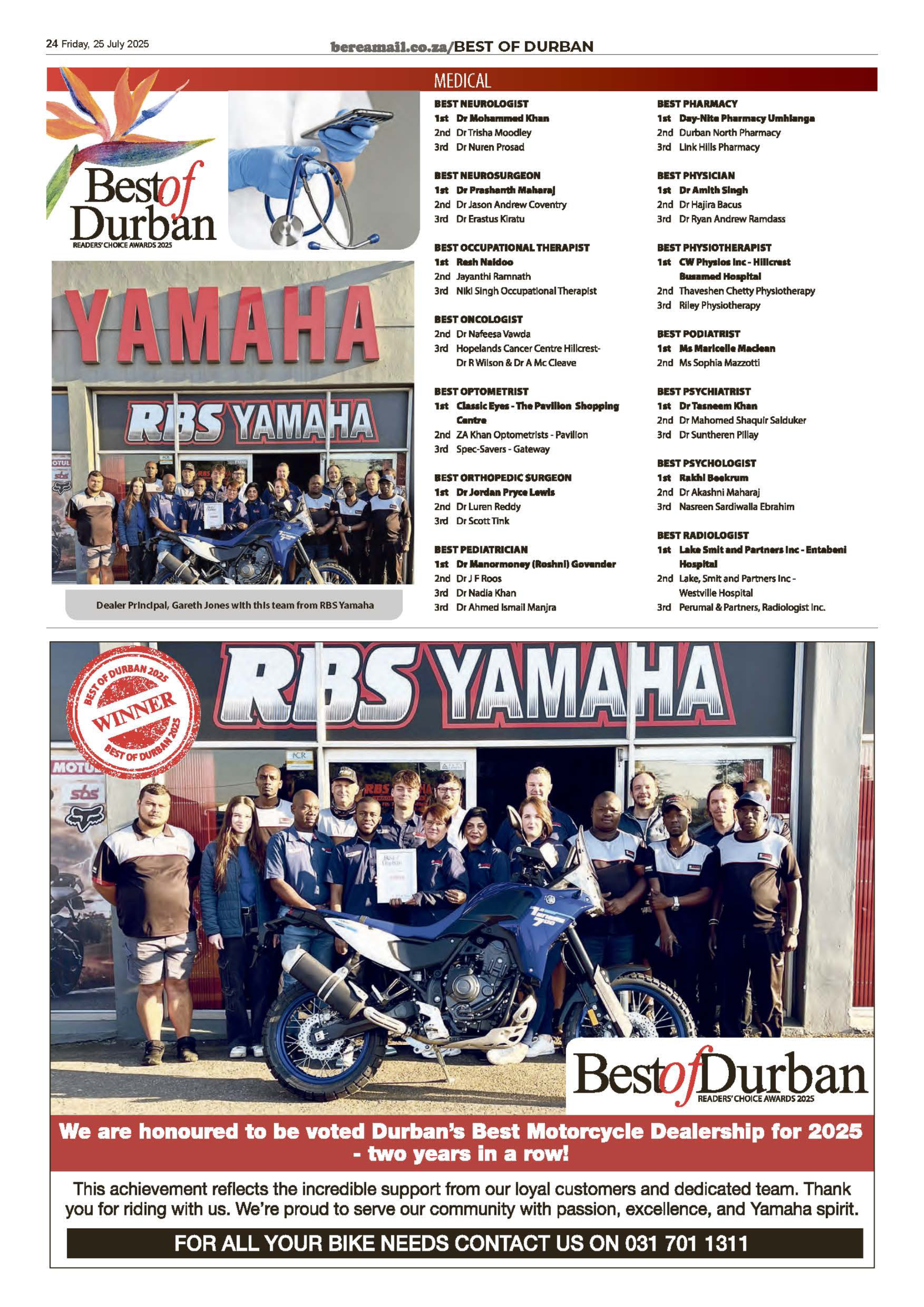 Best of Durban BRM 2025 page 14