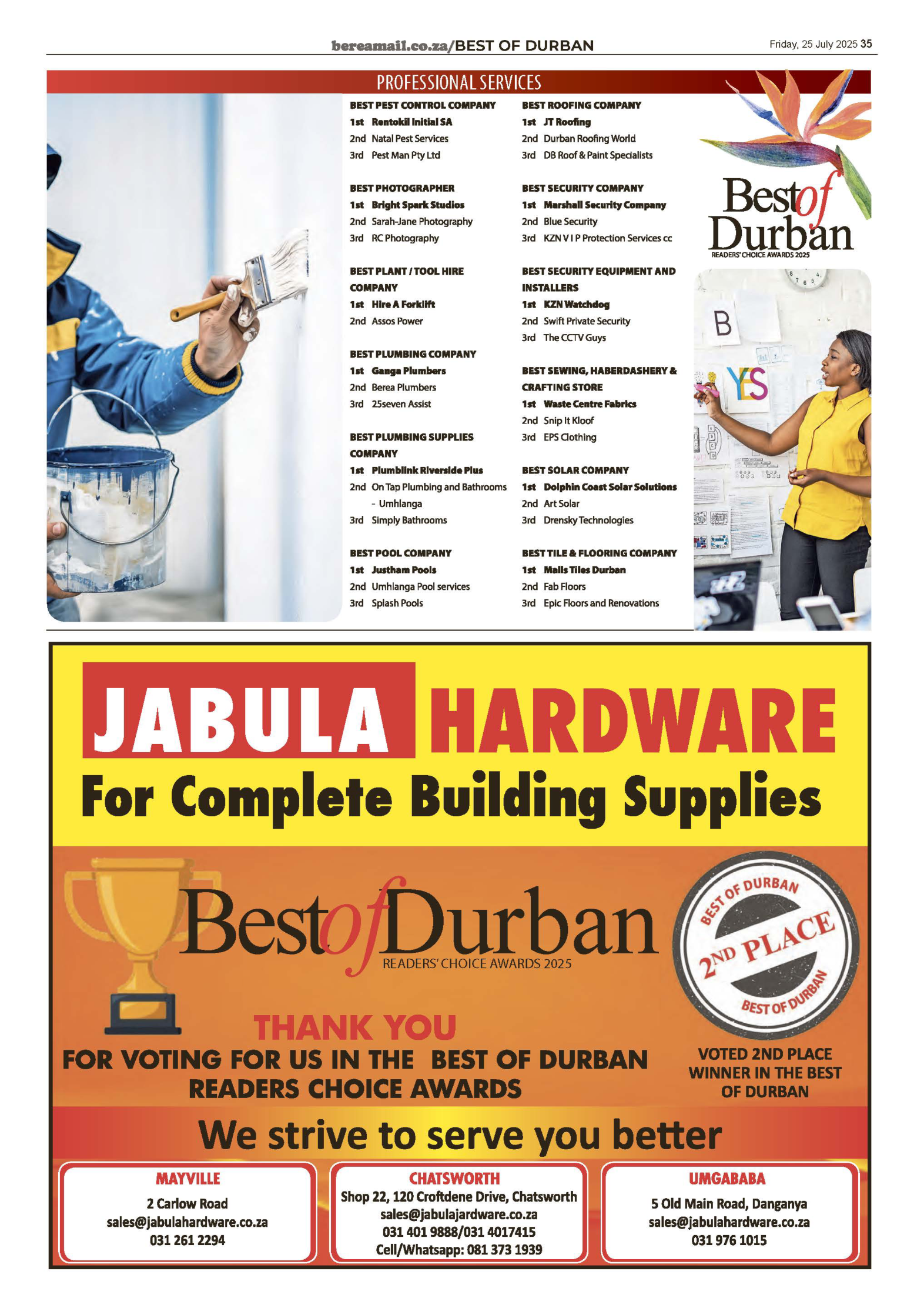 Best of Durban BRM 2025 page 25