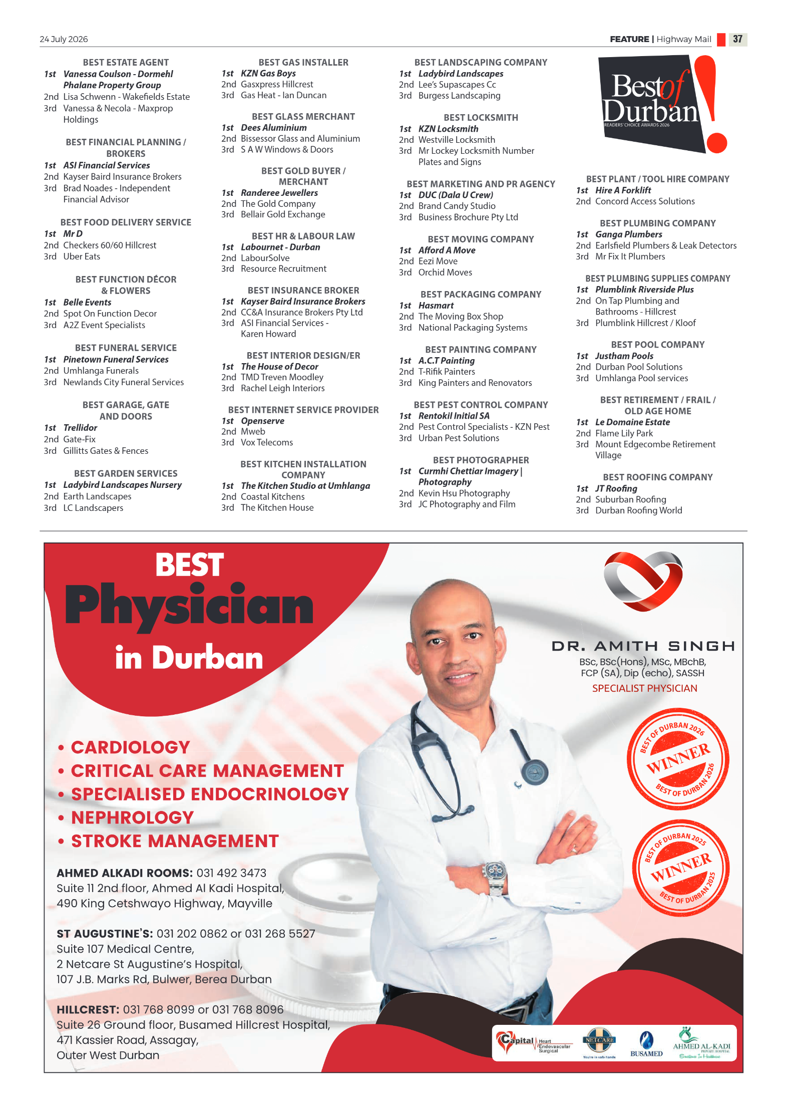 Best of Durban HWM 2026 page 29