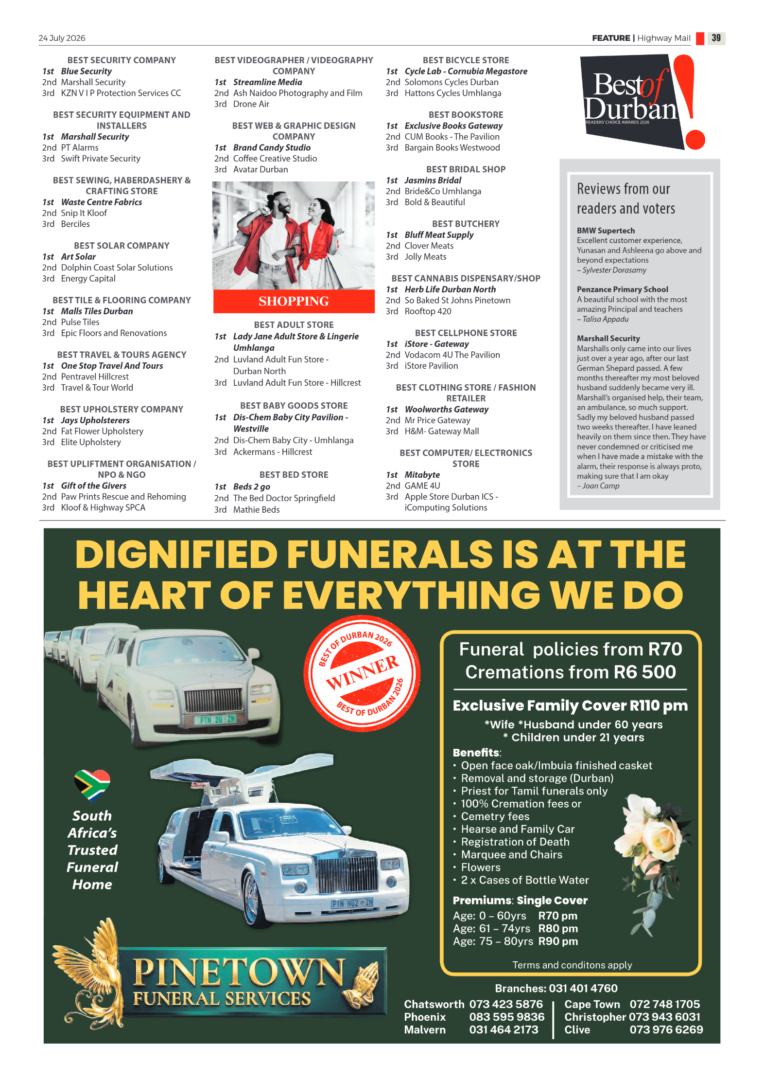 Best of Durban HWM 2026 page 31