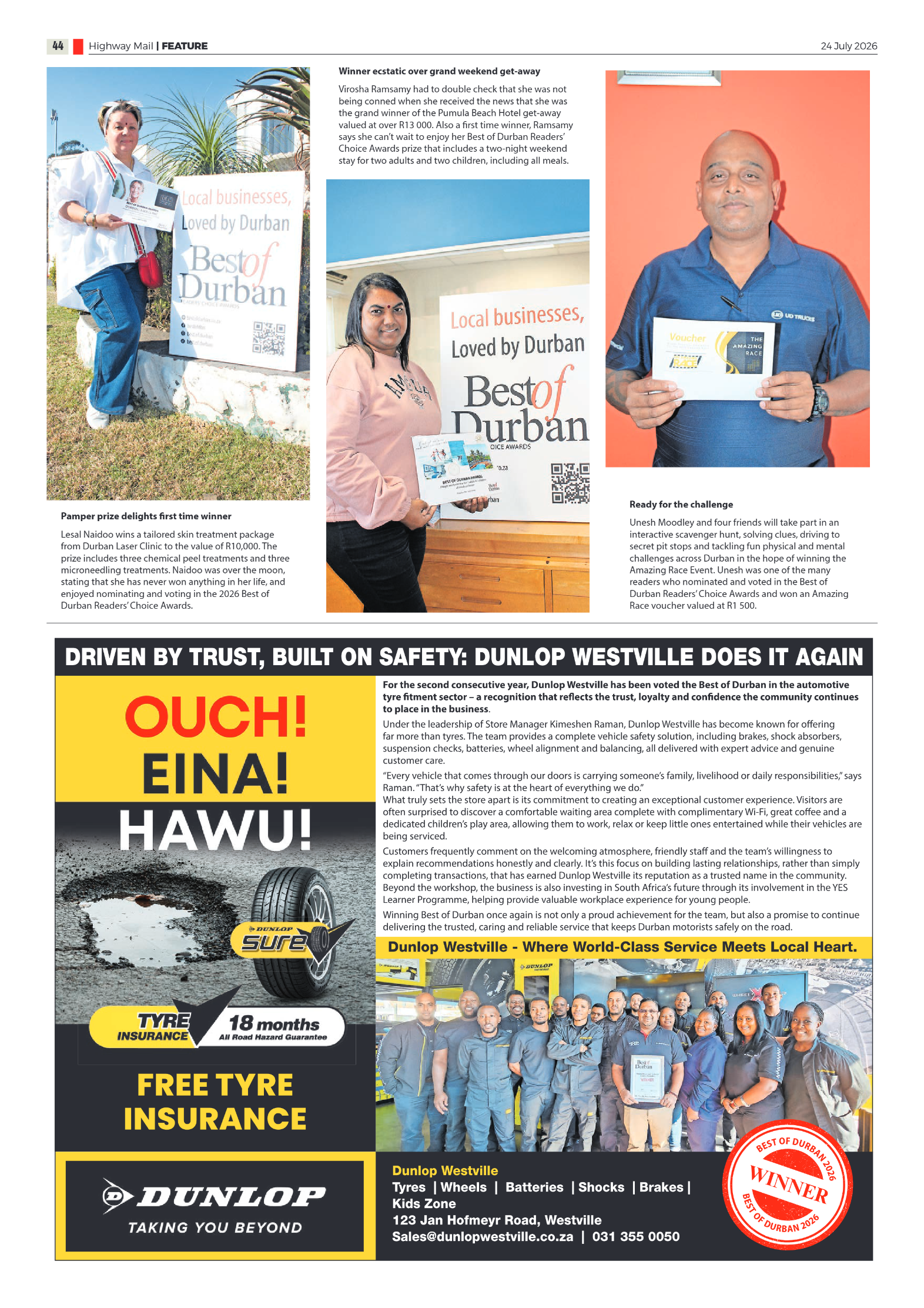 Best of Durban HWM 2026 page 36
