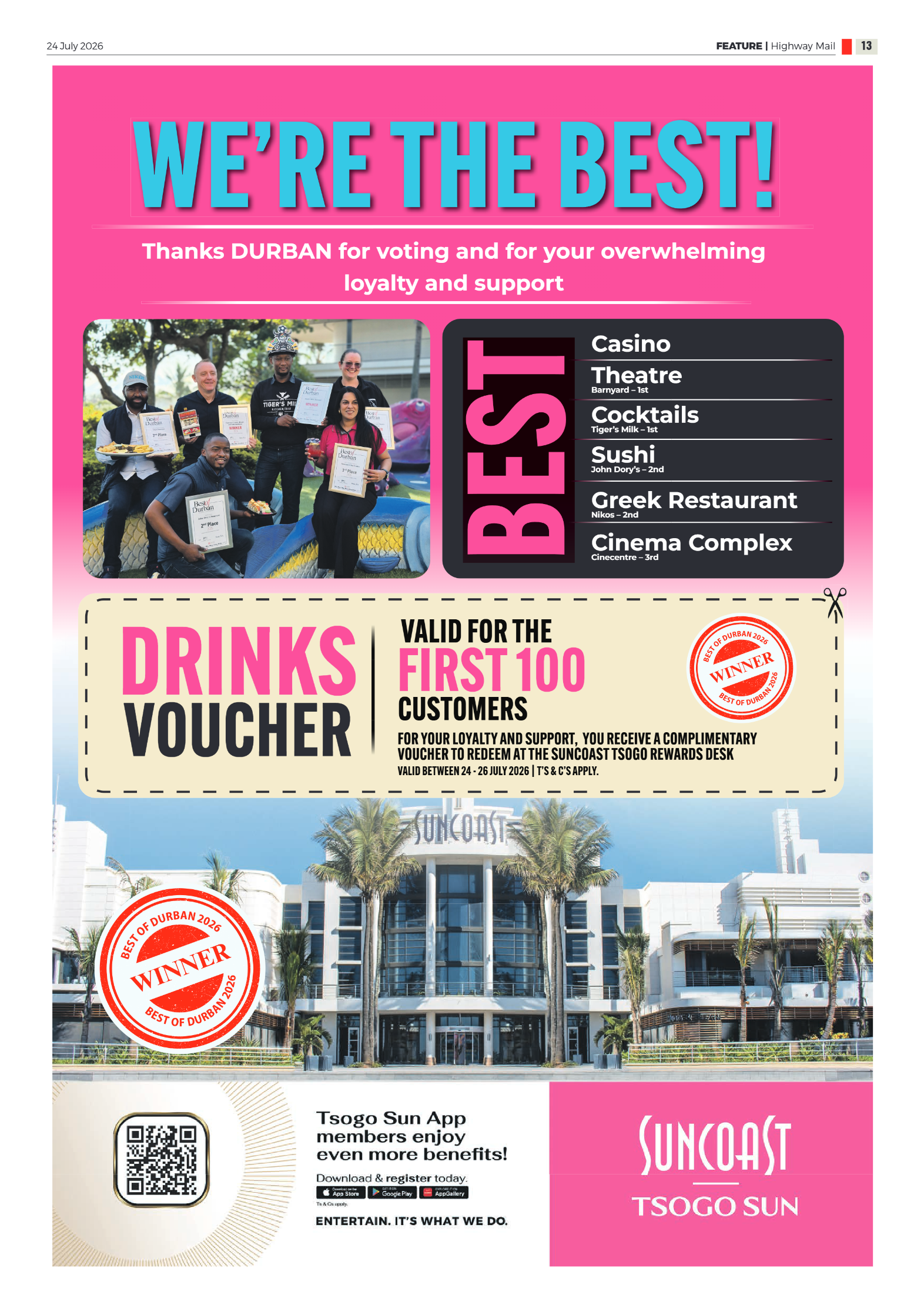 Best of Durban HWM 2026 page 5