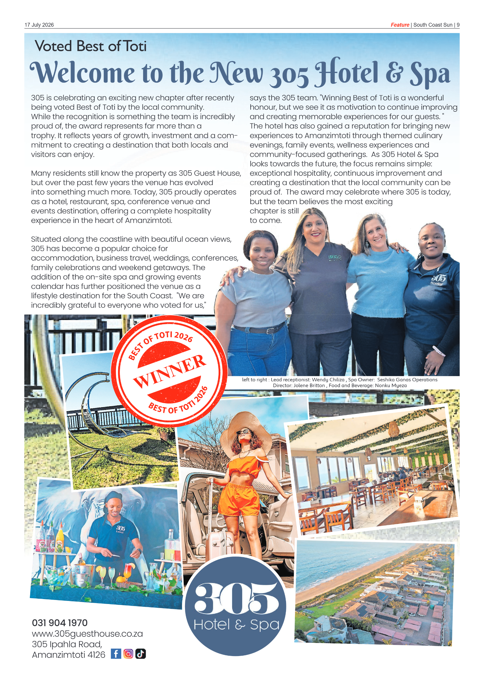Best of Toti 2026 page 1