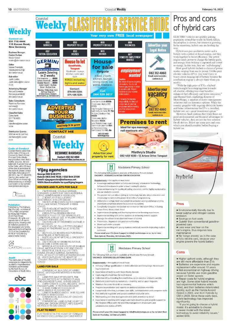 Coastal Weekly 10 February 2023 page 10