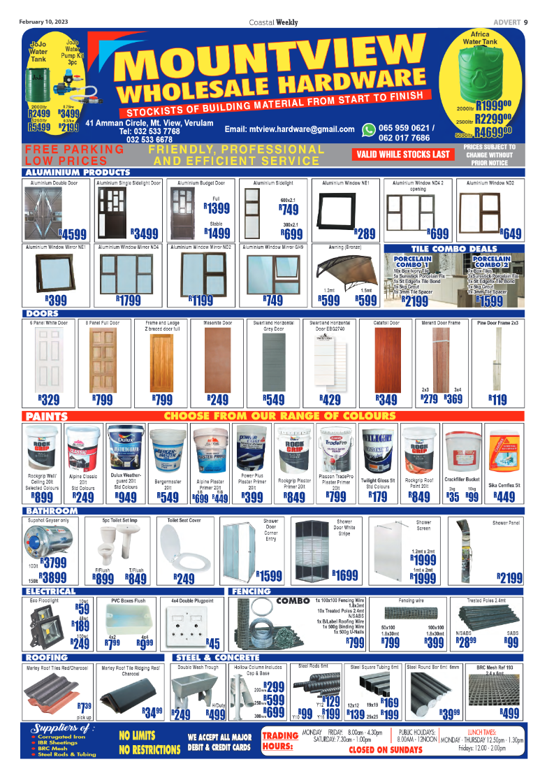 Coastal Weekly 10 February 2023 page 9