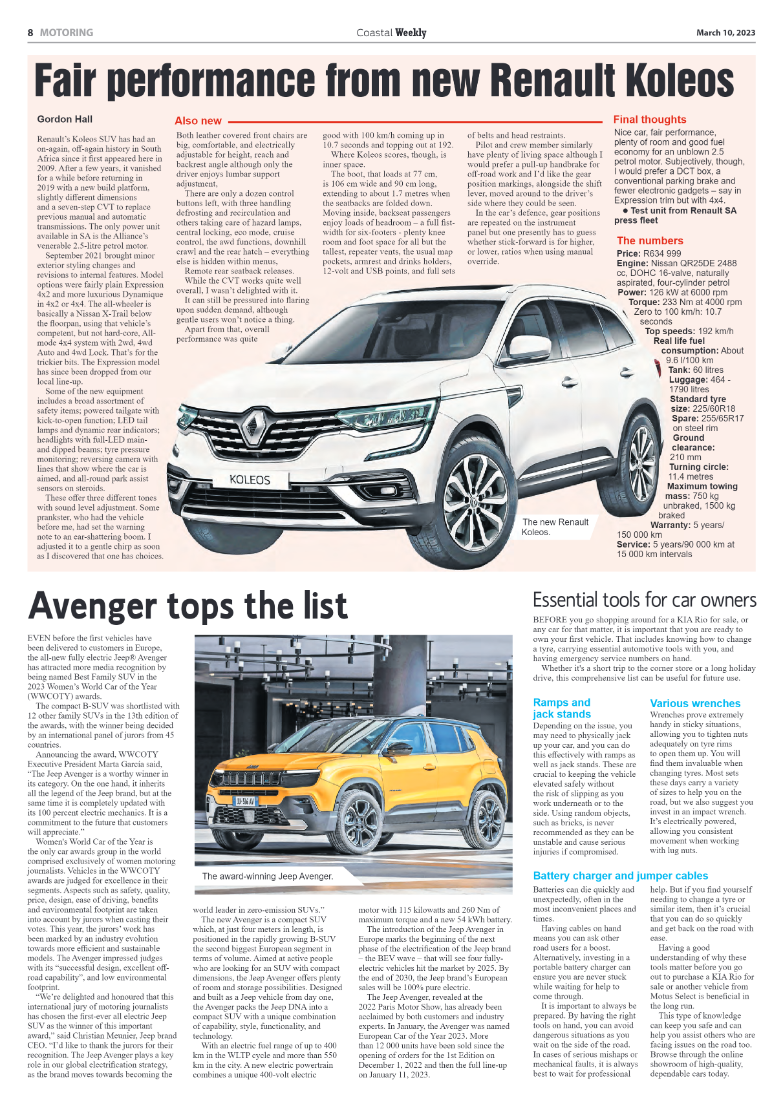 Coastal Weekly 10 March 2023 page 8