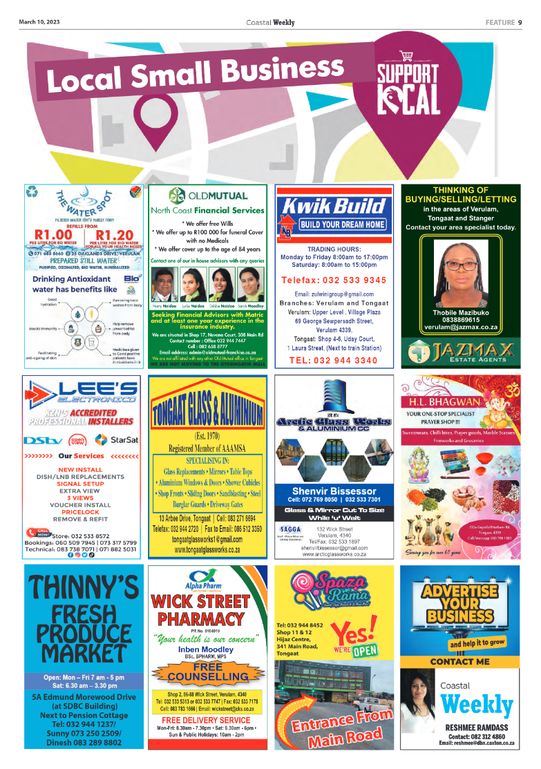 Coastal Weekly 10 March 2023 page 9