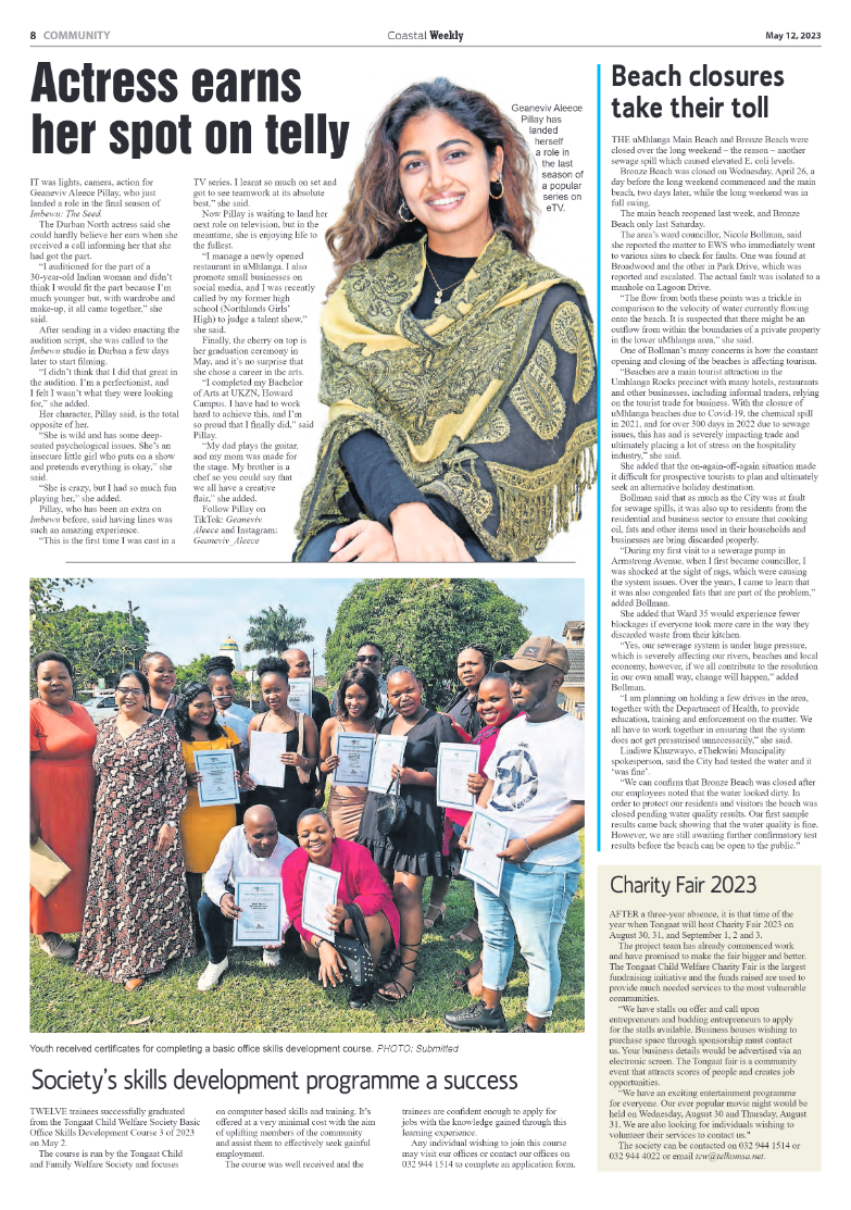 Coastal Weekly 12 May 2023 page 8