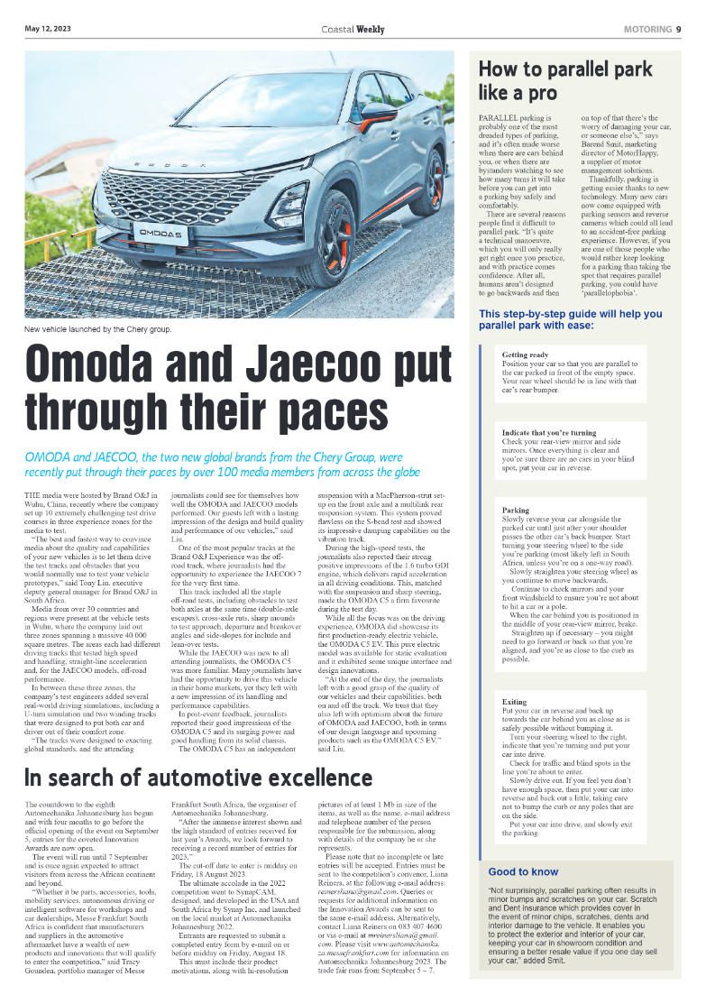 Coastal Weekly 12 May 2023 page 9